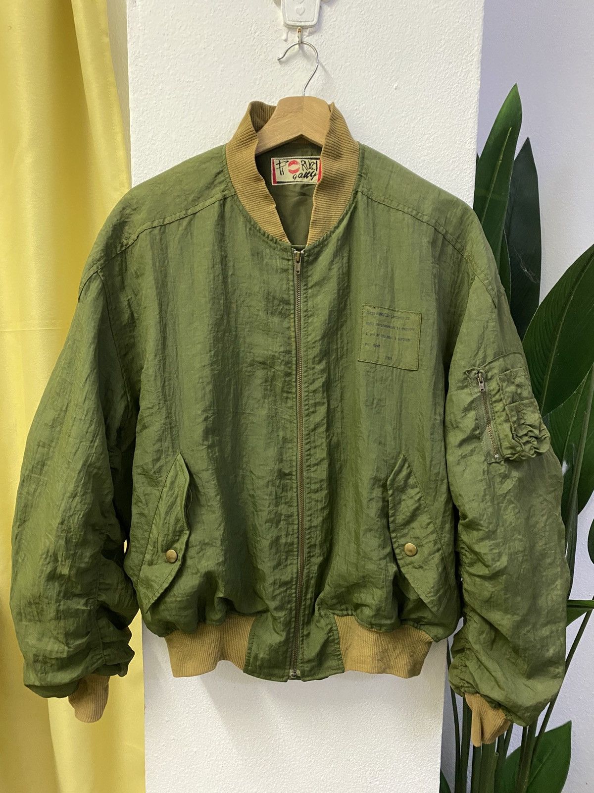 Fiorucci × Vintage Vintage 80s Fiorucci Bomber Jacket Size US L / EU 52-54 / 3 - 1 Thumbnail