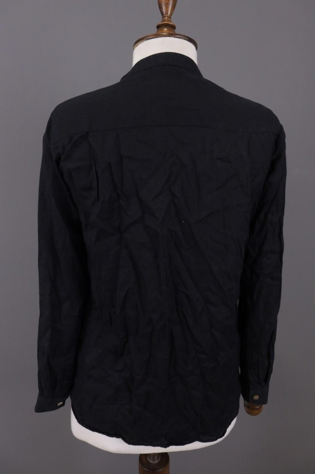 The Kooples The Kooples Black Lightweight Button Down Shirt Size S Size S / US 4 / IT 40 - 10 Thumbnail