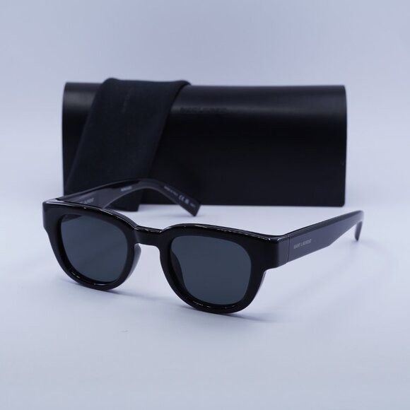 Saint Laurent Paris 🕶️ New Saint Laurent SL675 001 Sunglasses - Black Frame Size ONE SIZE - 1 Thumbnail