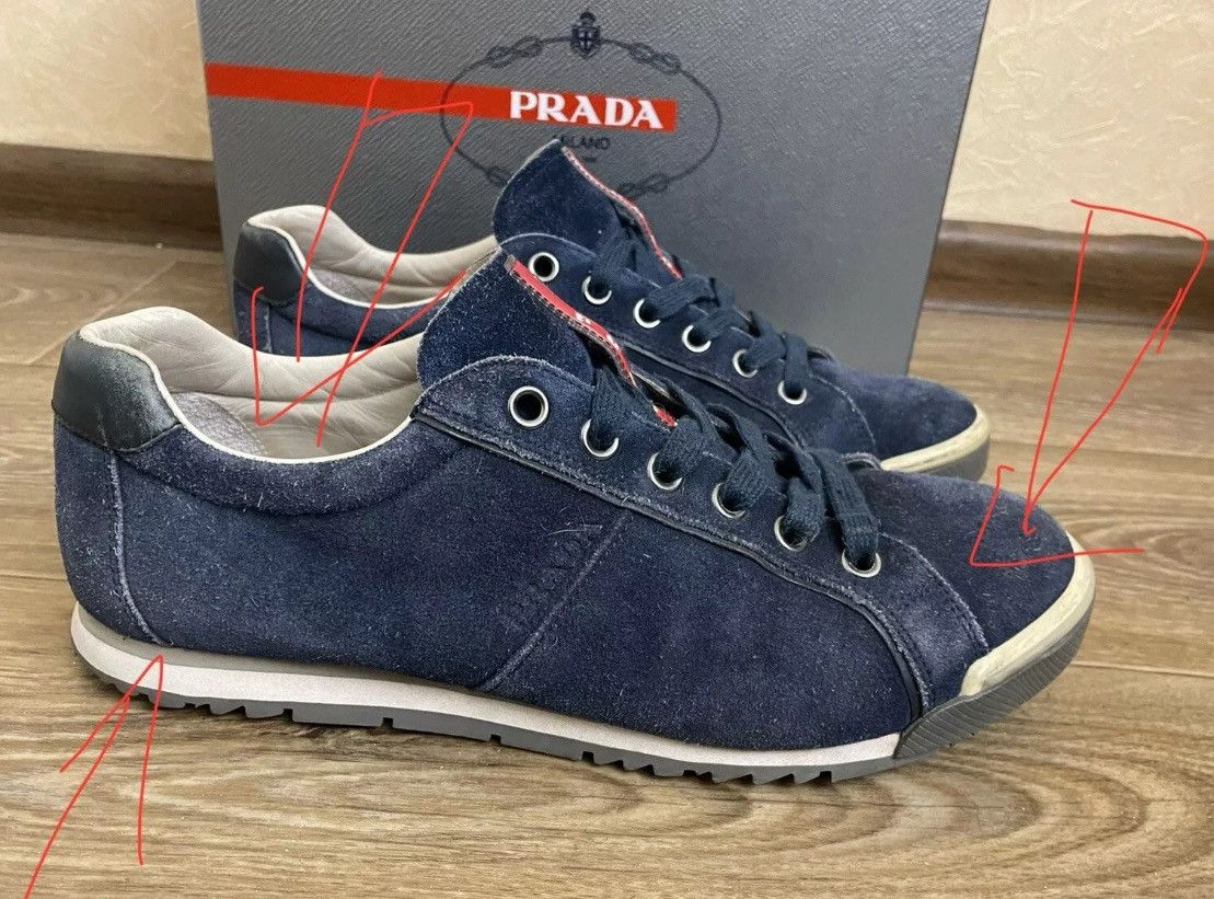 Prada Prada sneakers size 10,5 Size US 10.5 / EU 43-44 - 18 Thumbnail