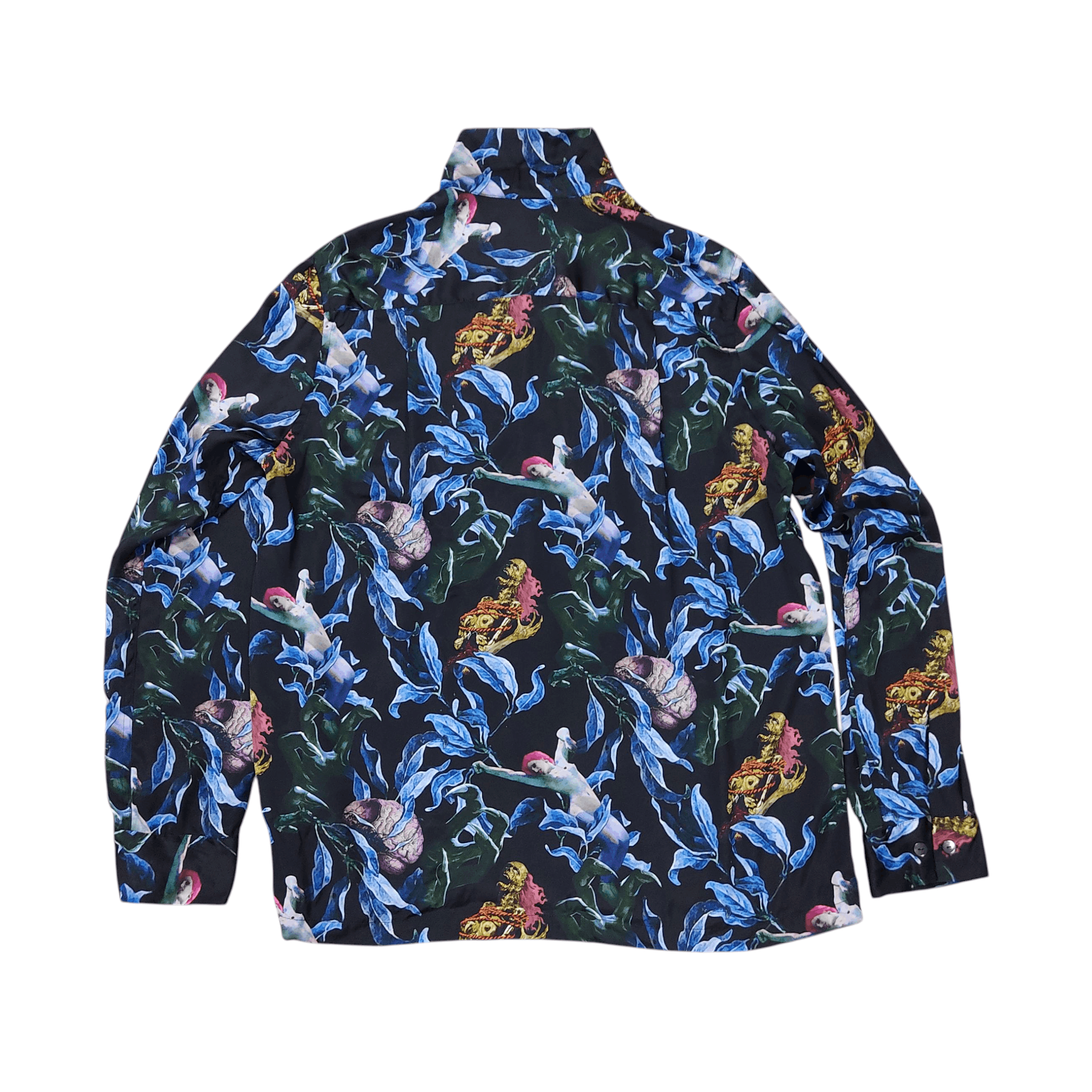 KIDILL KIDILL Archives Batalian Zombie Skulls Aloha LS Shirts Size US L / EU 52-54 / 3 - 14 Thumbnail