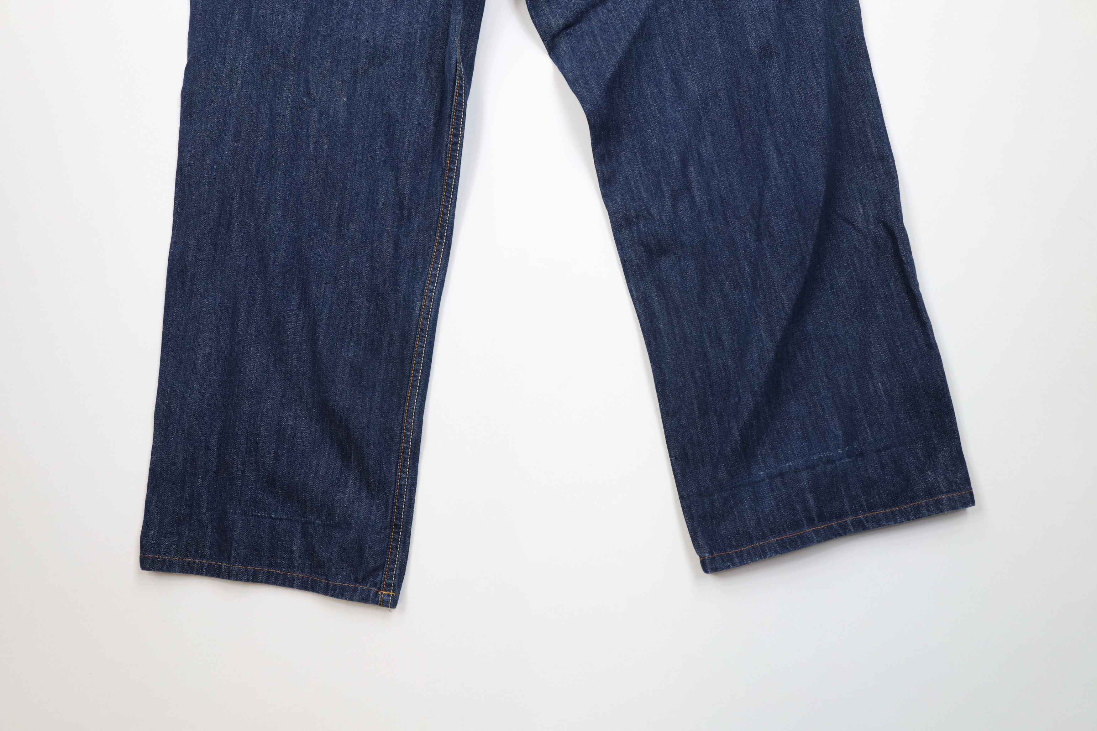 Rocawear Vintage 90s Y2K Rocawear Baggy Wide Leg Denim Jeans Blue Size US 38 / EU 54 - 13 Thumbnail