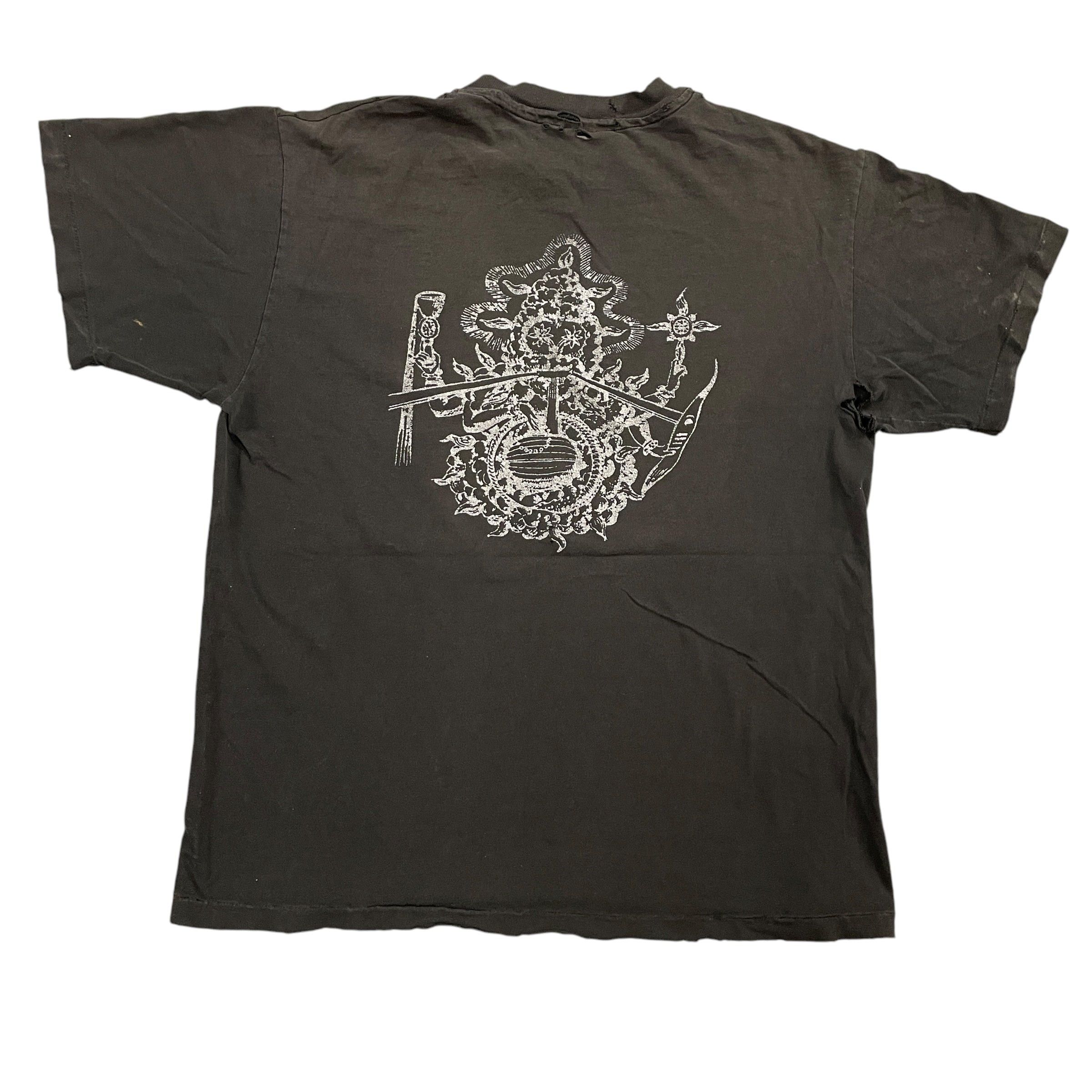 Other 90s The Doors Vintage "Break On Through" Cut-Out T-Shirt 1993 Size US M / EU 48-50 / 2 - 2 Thumbnail