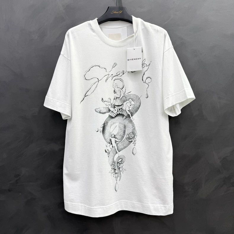 Givenchy Givenchy Snake year limited edition T-shirt! Size US M / EU 48-50 / 2 - 1 Thumbnail
