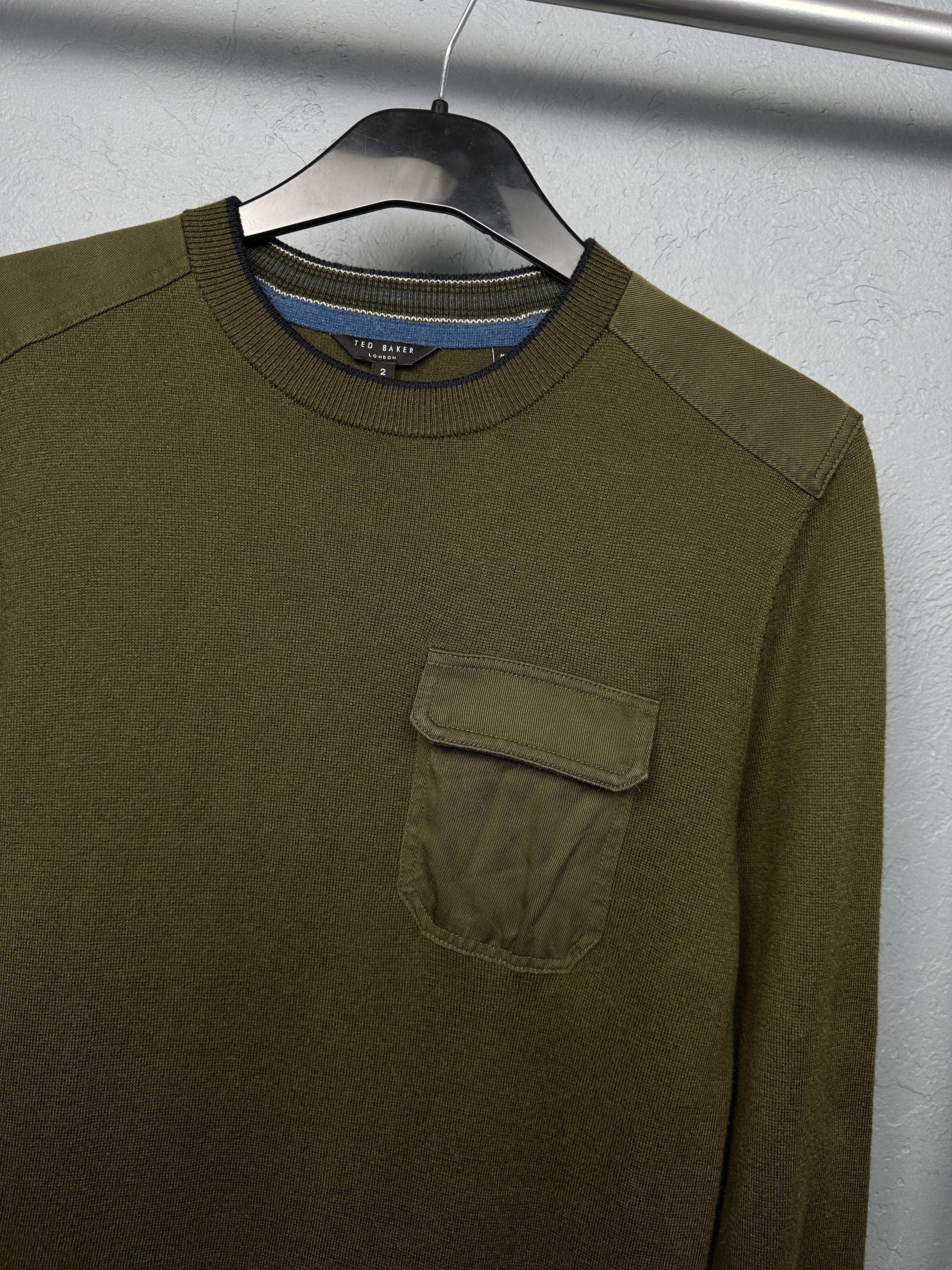 Ted Baker Ted Baker Mens Wool - Polyester Knit Sweater Size US M / EU 48-50 / 2 - 2 Thumbnail