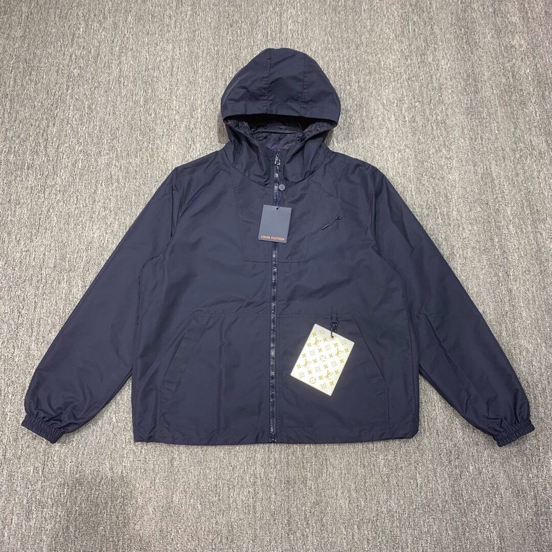 Louis Vuitton Louis Vuitton Blue double-faced jacket with dark stripes ja Size US S / EU 44-46 / 1 - 1 Thumbnail
