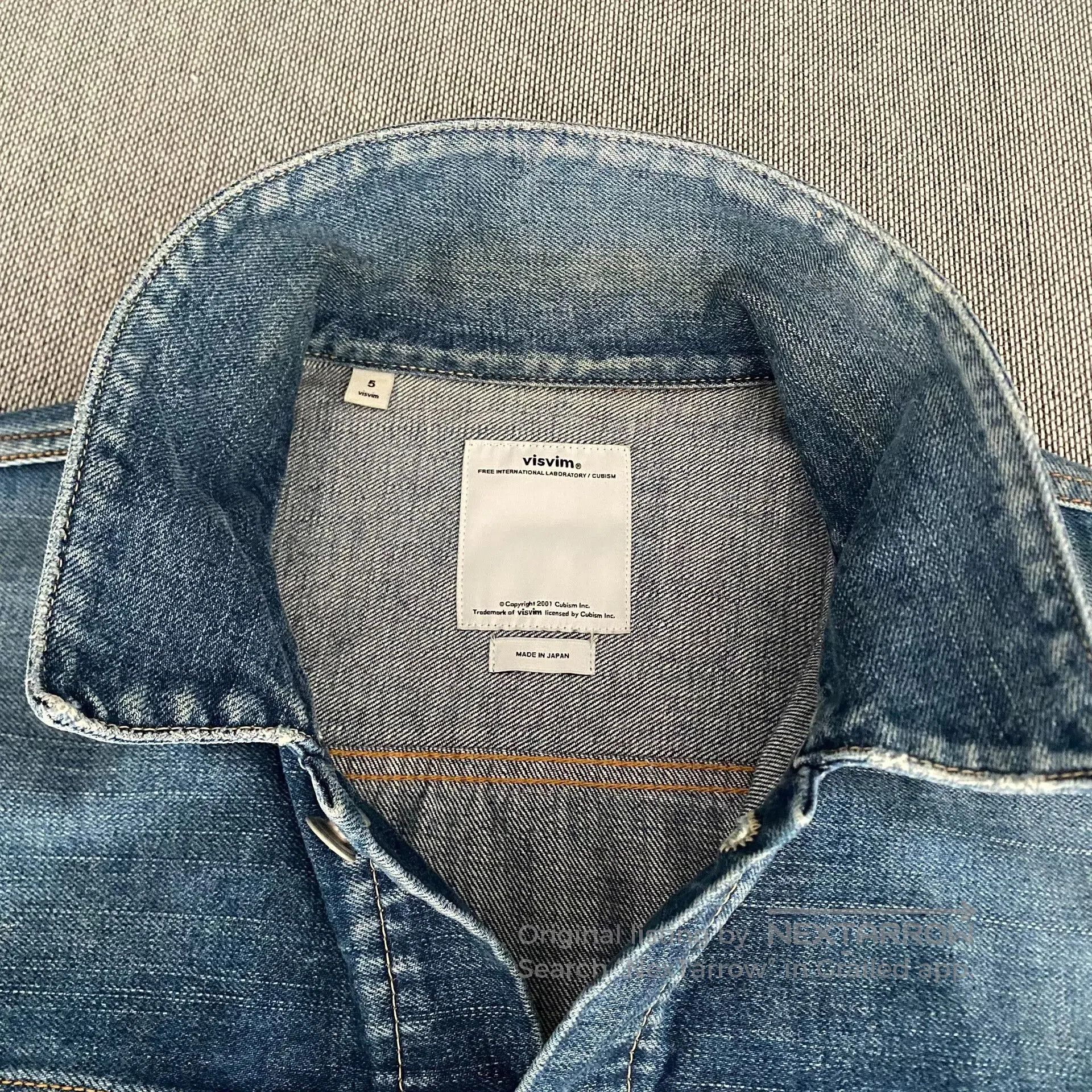 Visvim 101 Type 2 Denim Jacket.