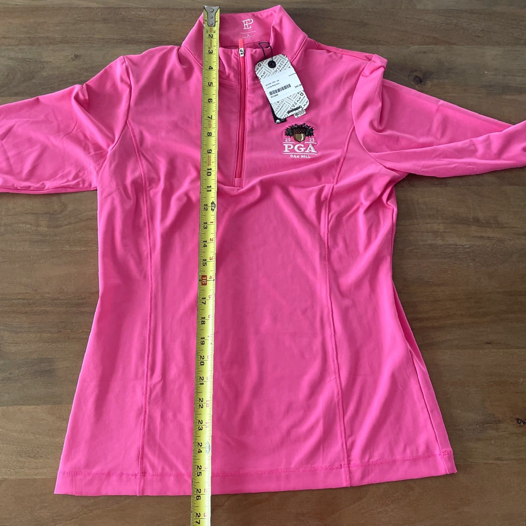 Pinko EP NY New York 1/4 Zip Sweatshirt Womens Small Pink UV 50+ Pullover Golf Sweater Shirt Jacket Womens Small Pink UV 50+ Pullover Golf Sweater Size S / US 4 / IT 40 - 7 Thumbnail