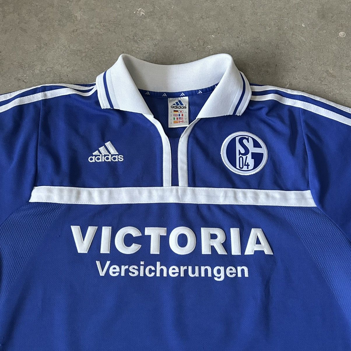 Adidas Vintage Adidas Shalke 04 2000-2001 Jersey Size US XL / EU 56 / 4 - 3 Thumbnail