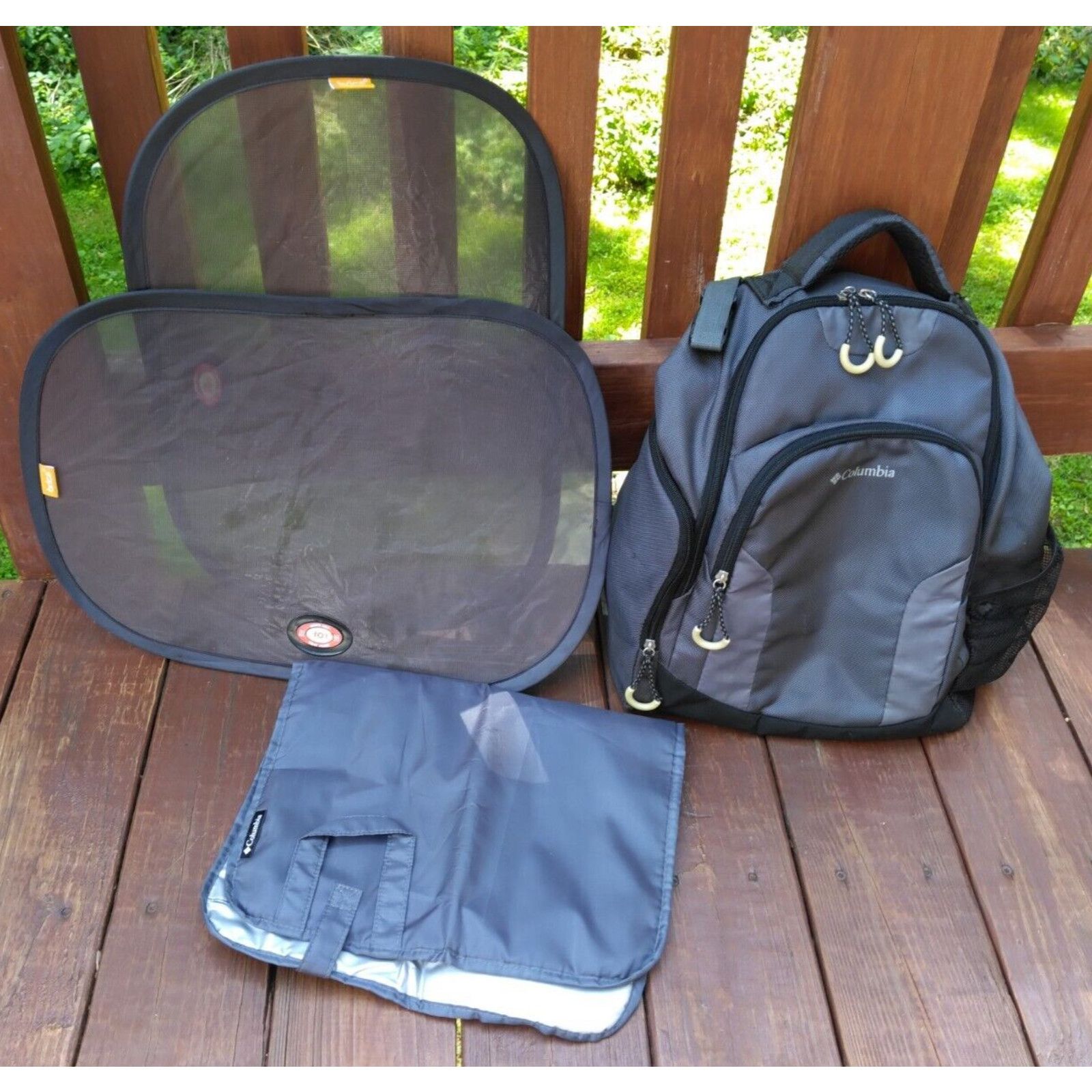 Columbia Columbia Summit Rush Backpack Diaper Bag Grey w/Changing Pad Size ONE SIZE - 1 Thumbnail