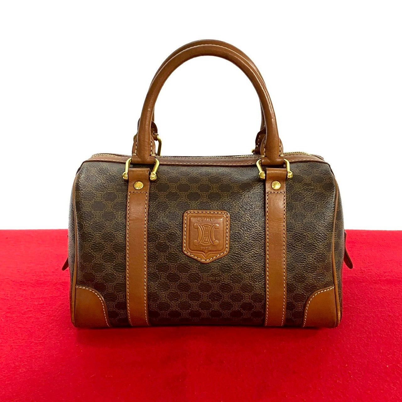 Celine Celine Handbag Brown Leather Size ONE SIZE - 1 Thumbnail