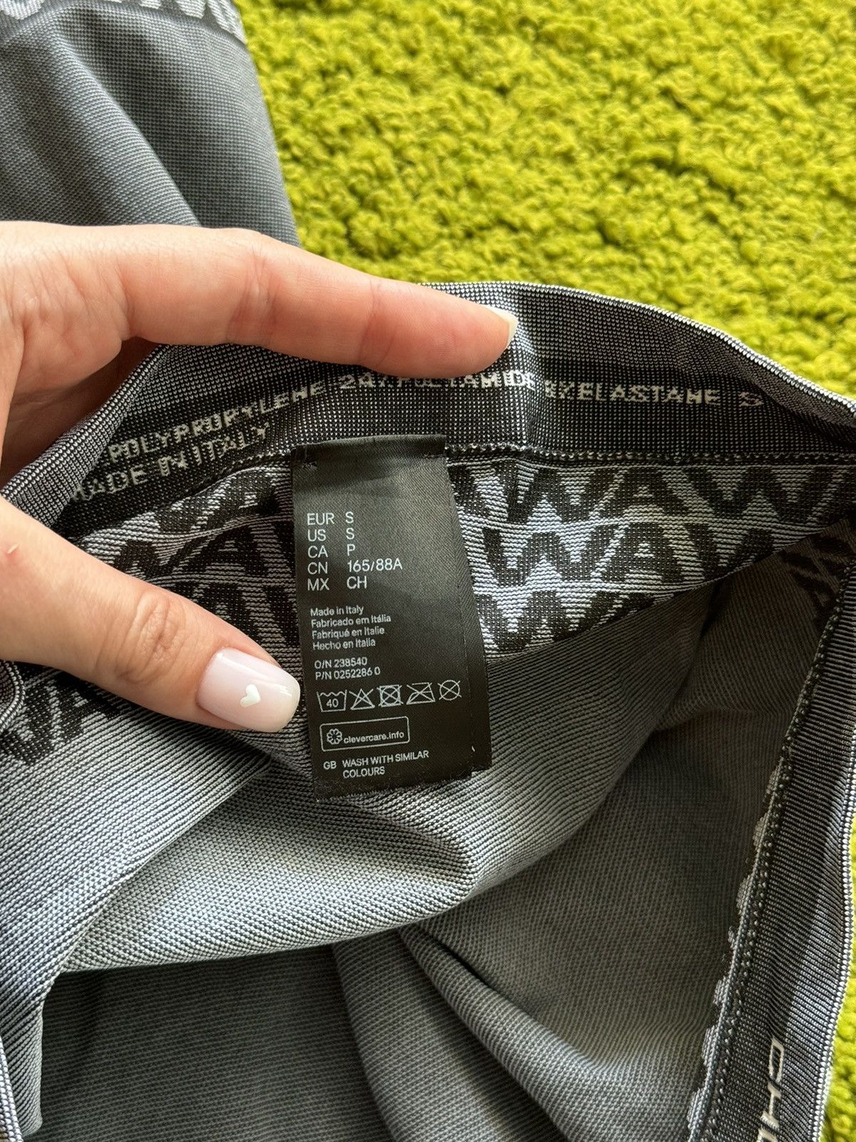 Alexander Wang × Designer Alexander Wang x H&M monogram skirt Size 26" / US 2 / IT 38 - 3 Thumbnail