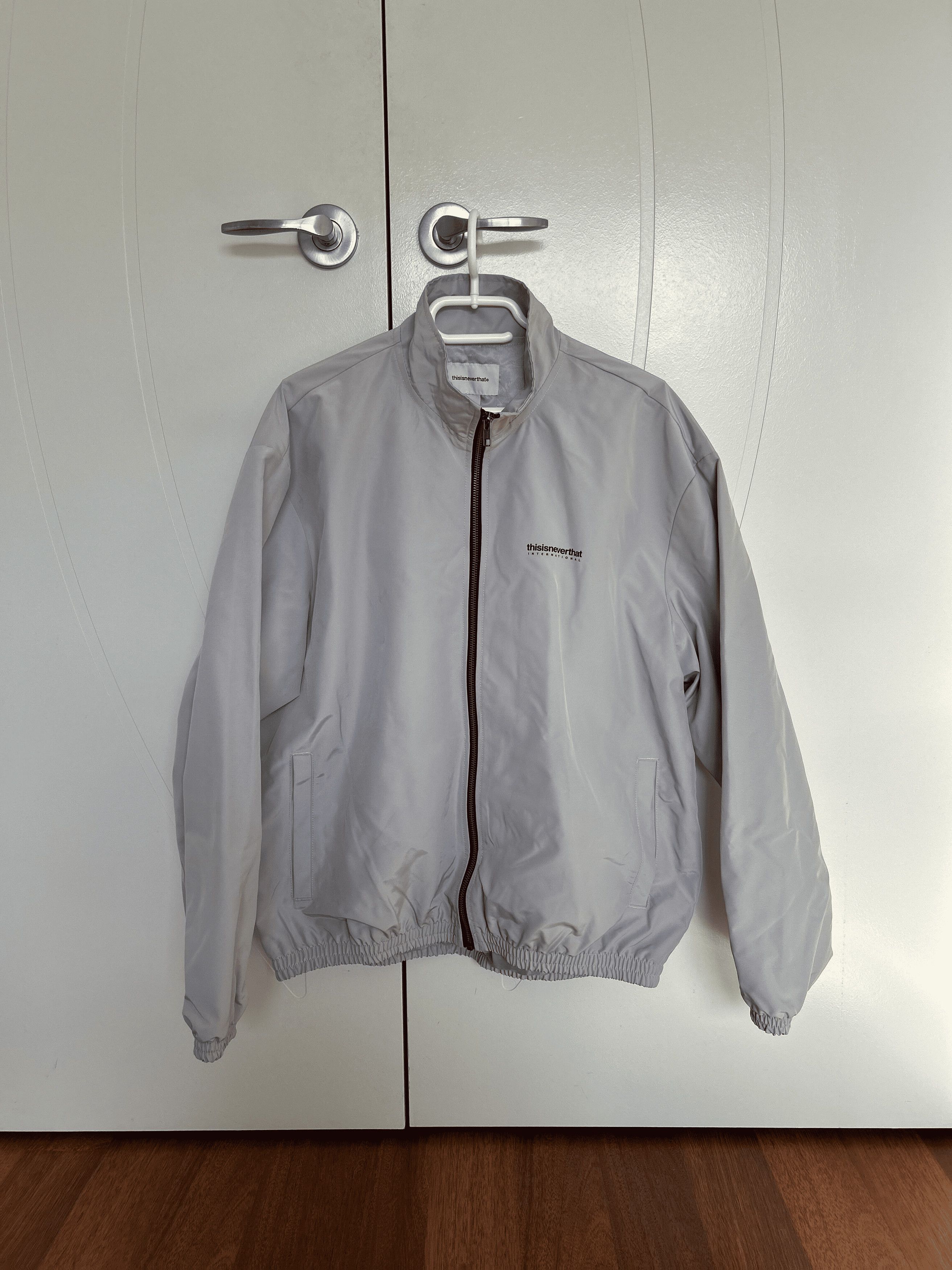 MUSINSA | thisisneverthat® PERTEX® UL Wind Parka Slate