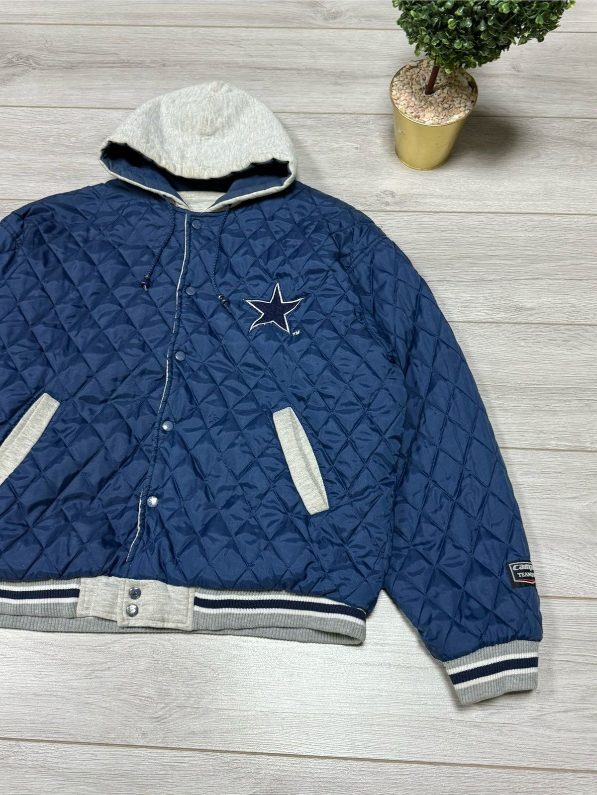 Logo 7 Vintage Dallas Cowboys double side Jacket bomber Size US XL / EU 56 / 4 - 6 Thumbnail