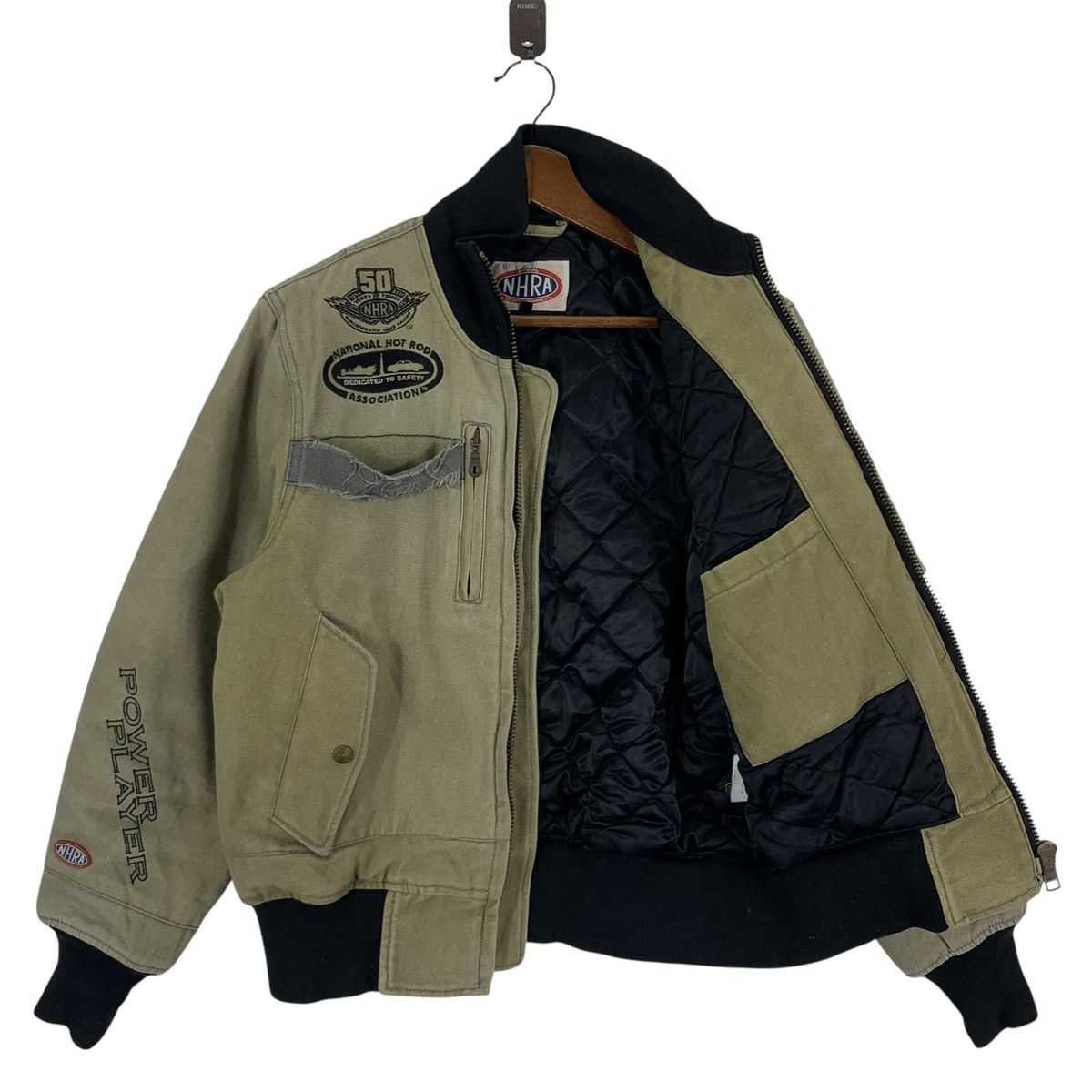 Other VINTAGE NHRA DRAG RACING CHAMPIONSHIP BOMBER JACKET Size US M / EU 48-50 / 2 - 3 Thumbnail