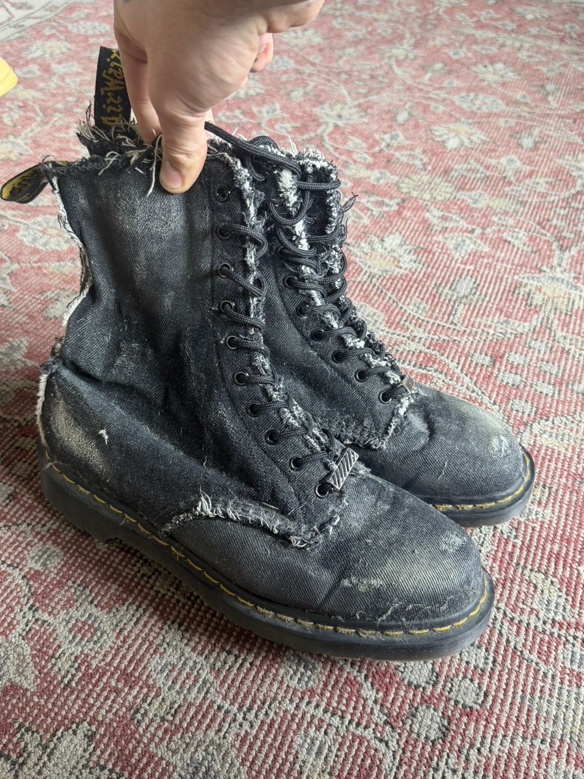 Off-White Off white x Dr martens boots Size US 13 / EU 46 - 1 Thumbnail