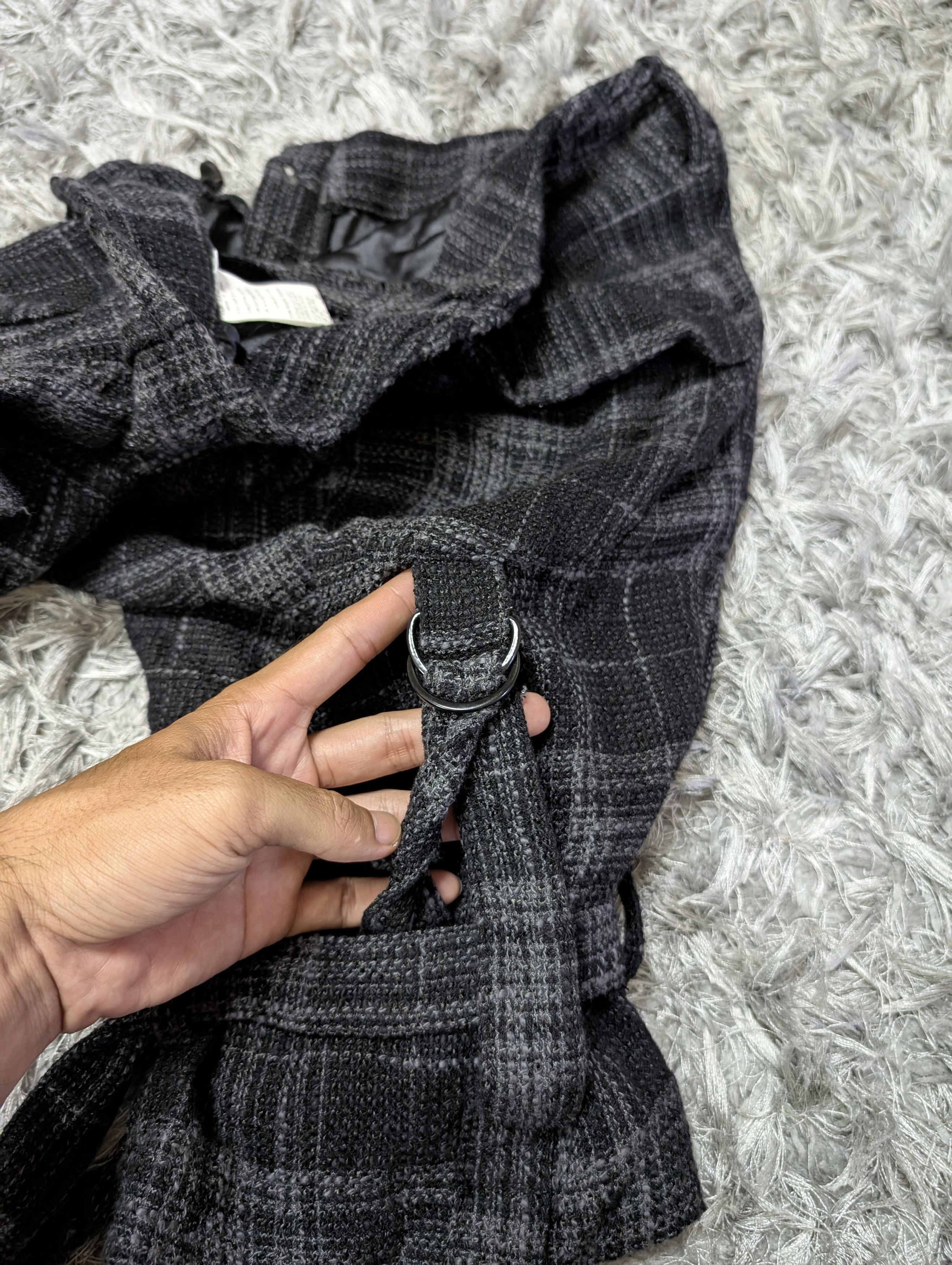 kiryuyrik A/W 2011 Kiryuyrik Yohji Yamamoto Check Bondage Cargo Pants Size US 32 / EU 48 - 11 Thumbnail