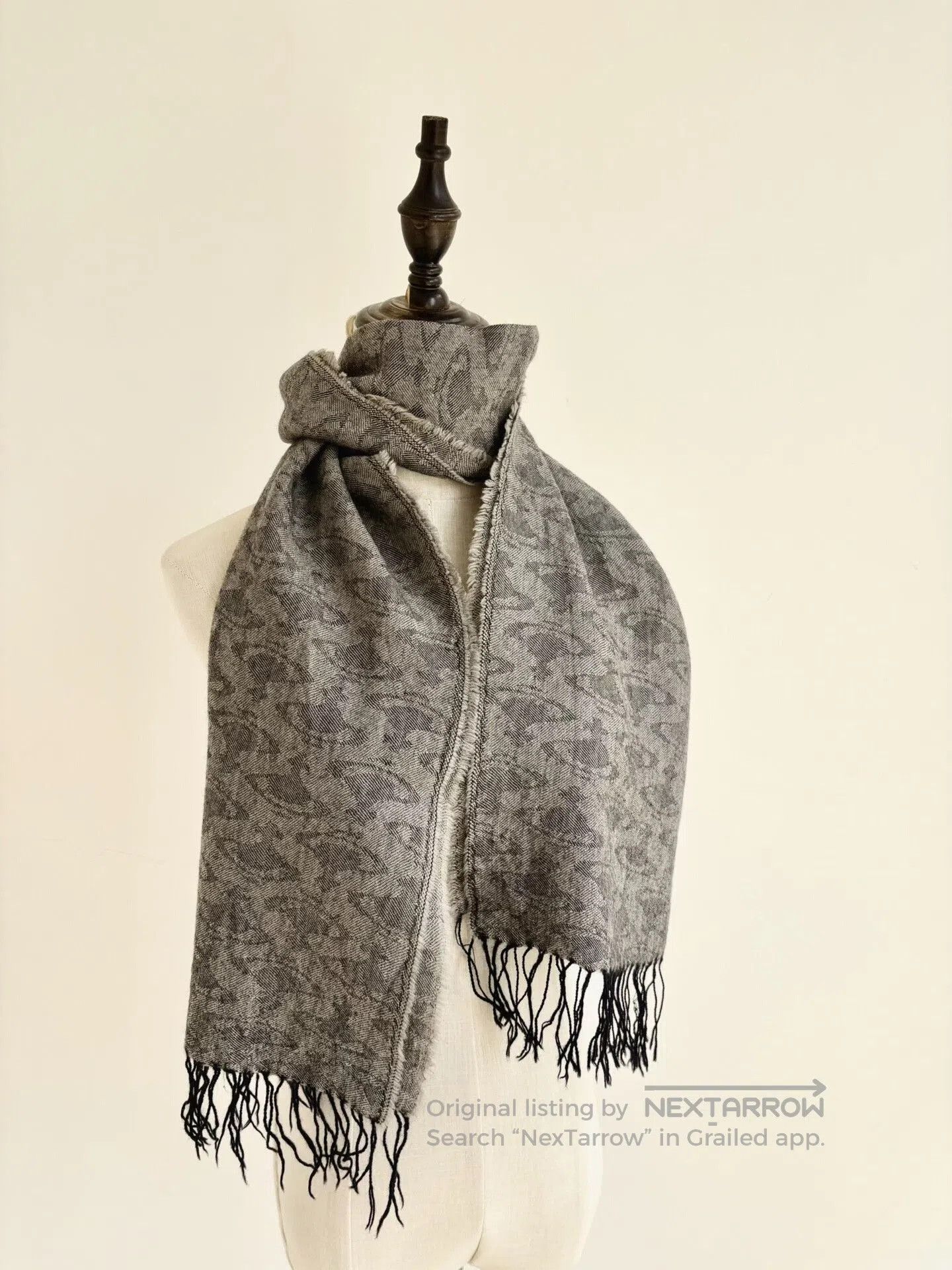 Vivienne Westwood Vivienne Westwood Vintage Gray Saturn Scarf. Size ONE SIZE - 2 Thumbnail