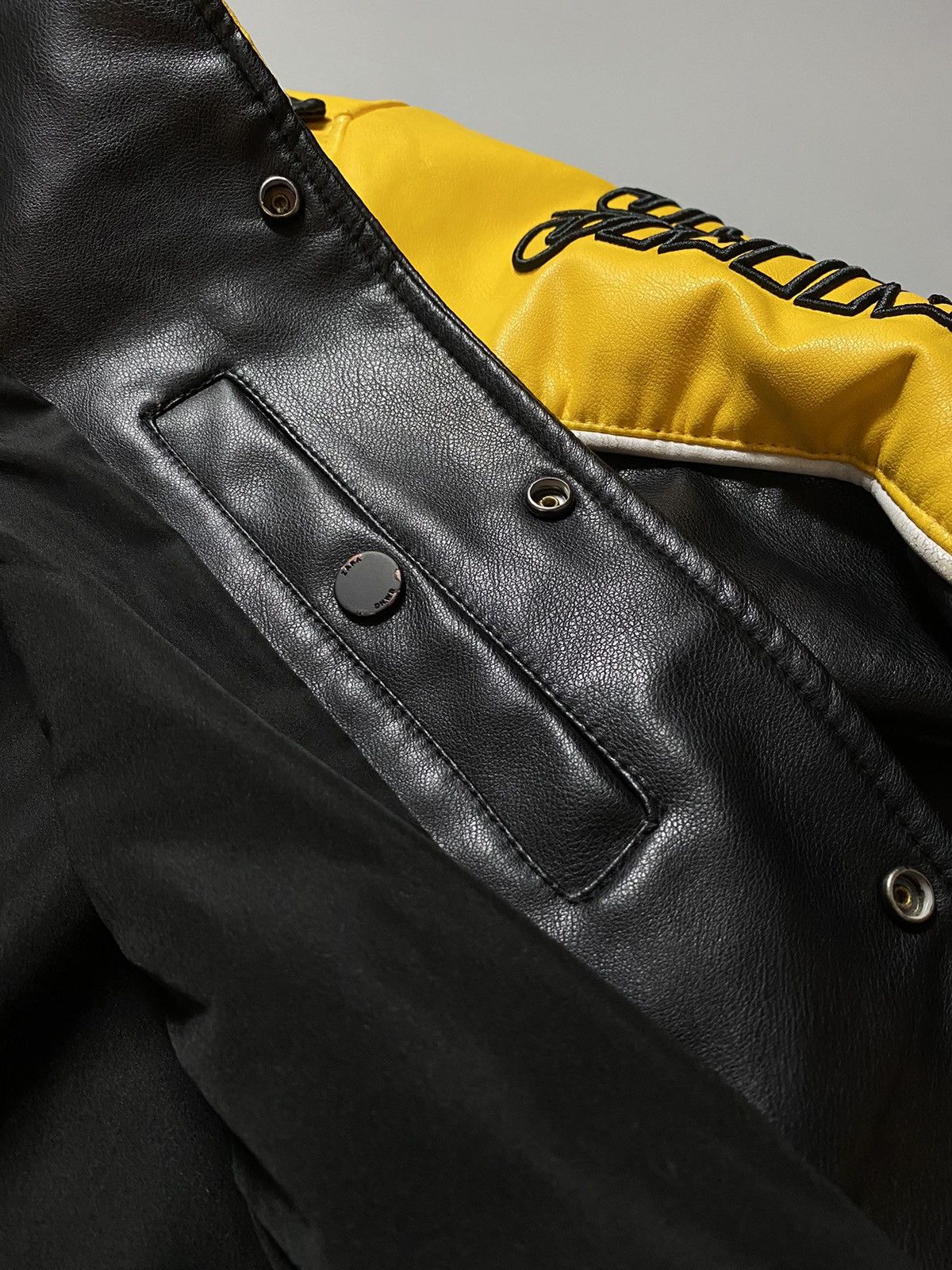 RARE❗️Zara racing leatherette jacket