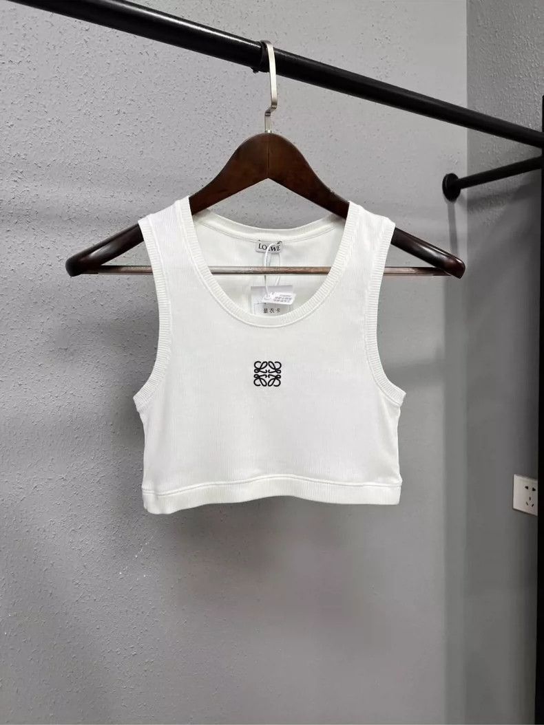 Loewe white sleeveless top by Loewe-2507 Size US M / EU 48-50 / 2 - 2 Thumbnail