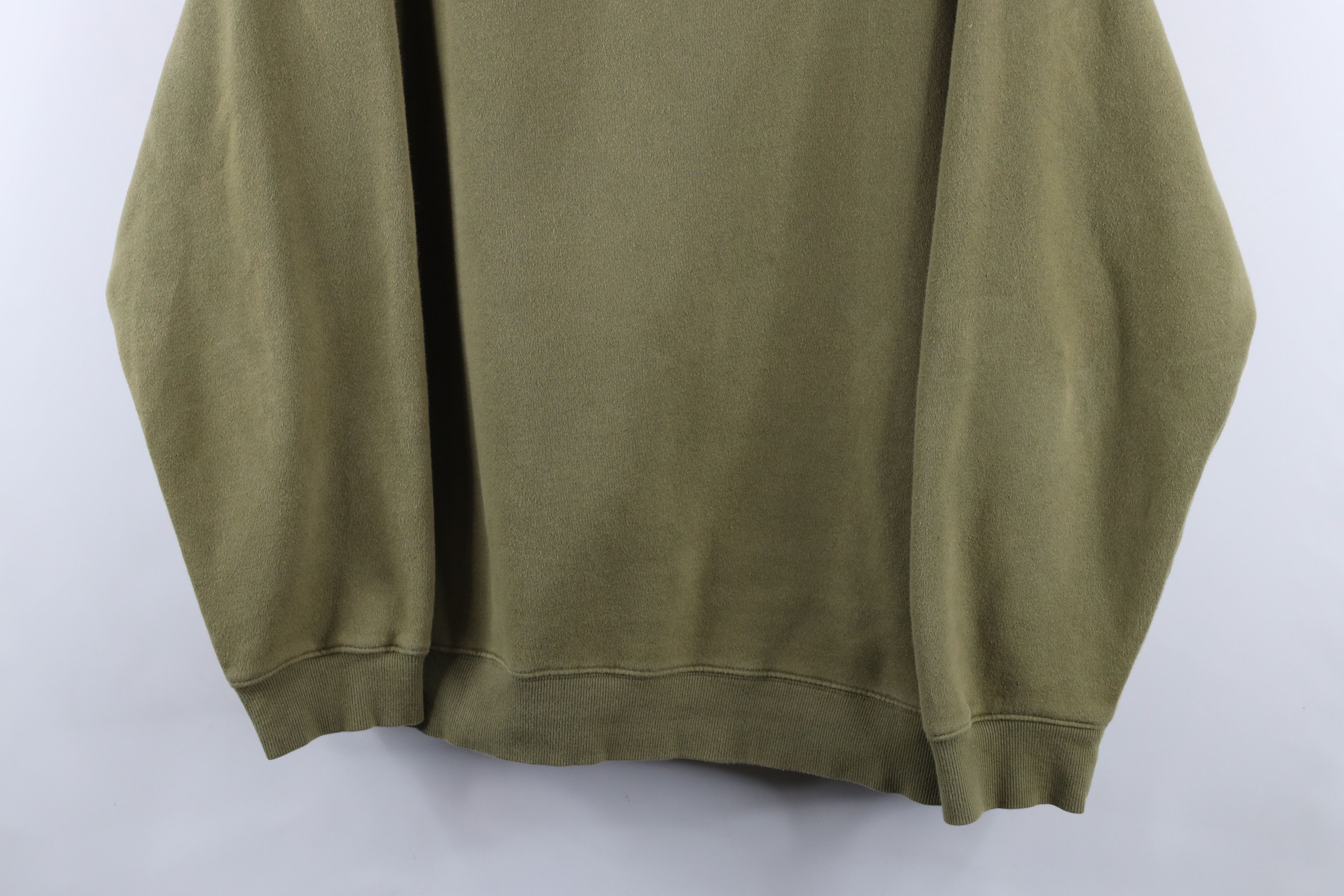 Columbia × Vintage Vintage 90s Columbia Heavyweight Crewneck Sweatshirt Green Size US XL / EU 56 / 4 - 3 Thumbnail