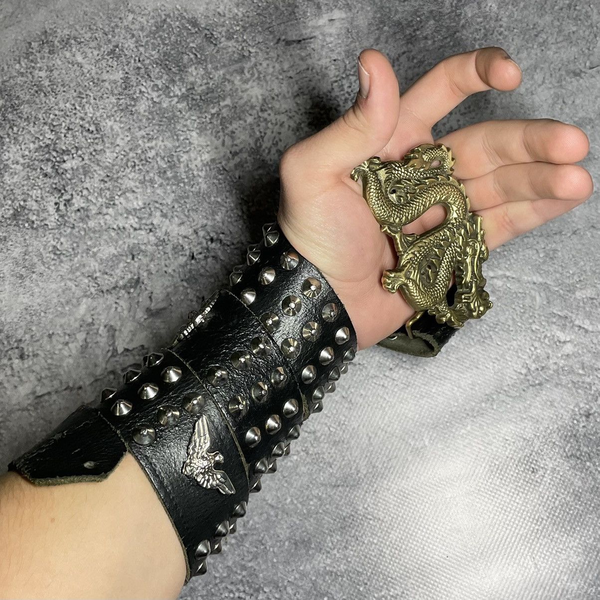 Japanese Brand Vintage 70s 80s Baron Dragon Belt Buckle Brass Size ONE SIZE - 1 Thumbnail