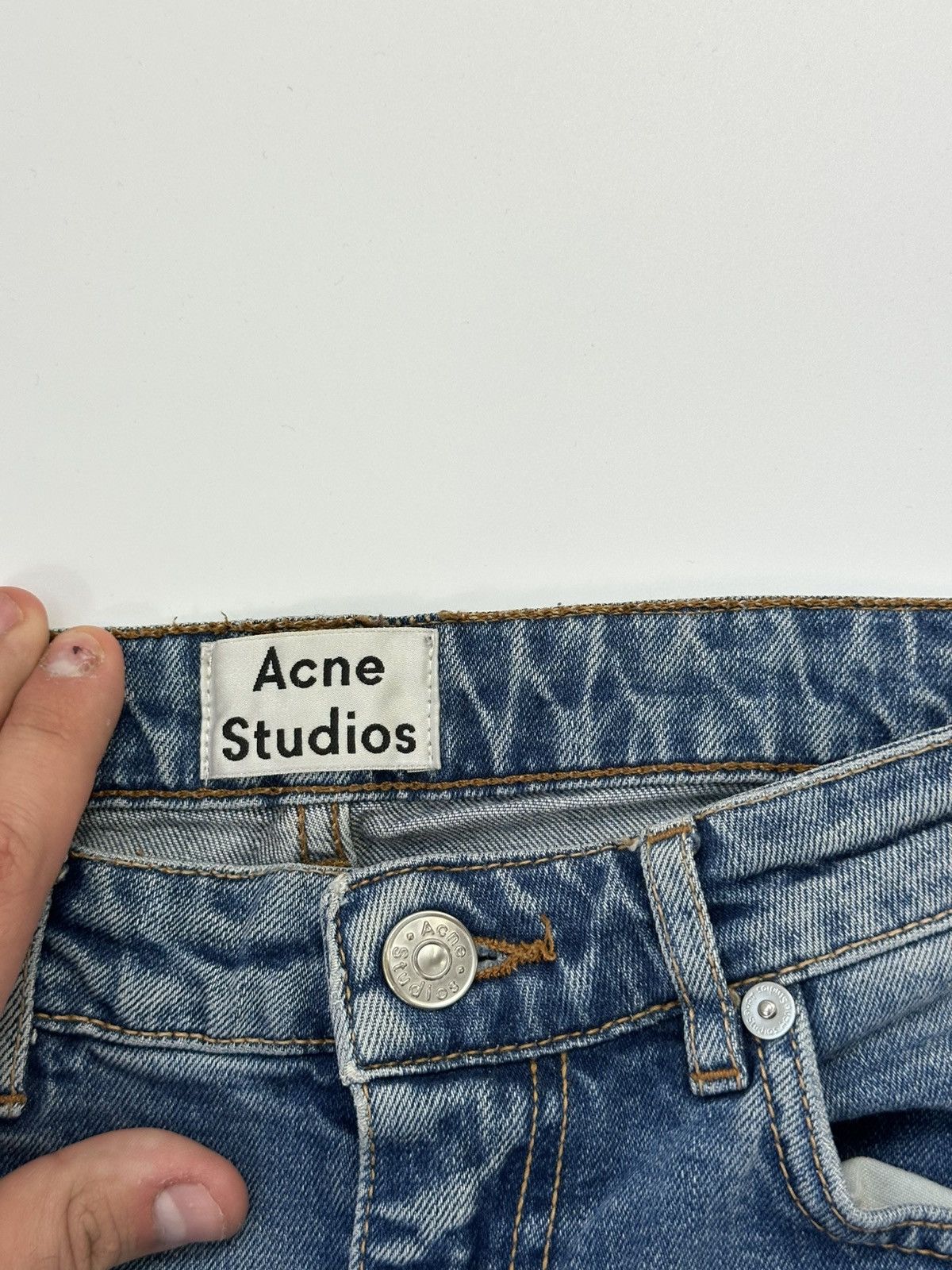 Acne Studios Acne Studios Light Denim Jeans 26x34 Skinny Size 26" / US 2 / IT 38 - 9 Thumbnail
