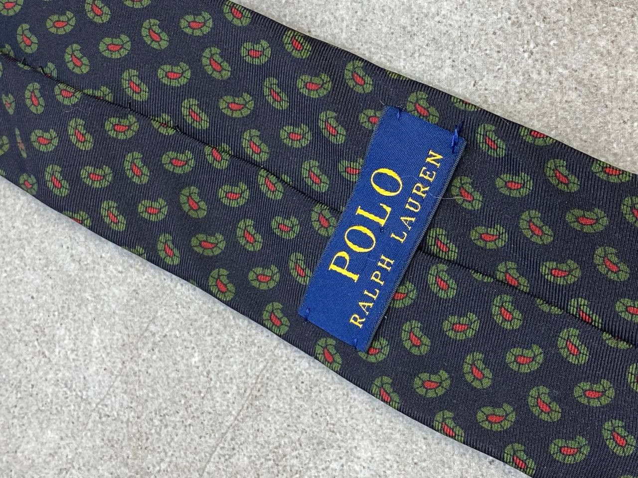Polo Ralph Lauren Polo Ralph Lauren PRL Hand Made Parsley Silk Tie Size ONE SIZE - 7 Thumbnail