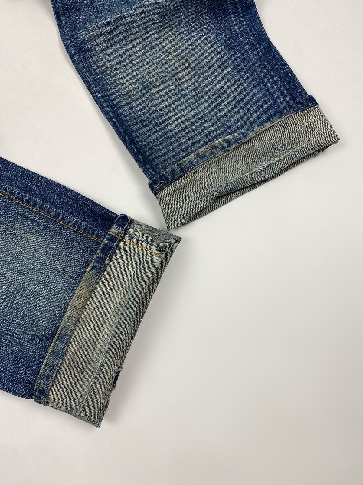 Levi's Y2K Vintage Distressed Levi’s 501 Mud Wash Denim Pants 32X30 Size US 32 / EU 48 - 12 Thumbnail