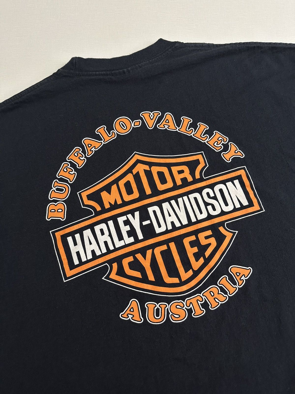 Harley Davidson × Indian Motorcycle × Vintage Vintage Harley Davidson Buffalo’s American Motorcycle Museum Size US XL / EU 56 / 4 - 6 Thumbnail