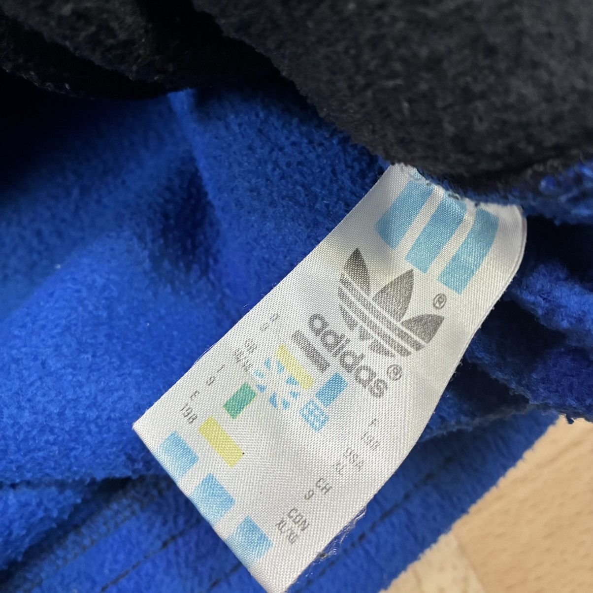 Adidas Mens Adidas Vintage 90s Fleece Jacket Size L Size US XL / EU 56 / 4 - 4 Thumbnail
