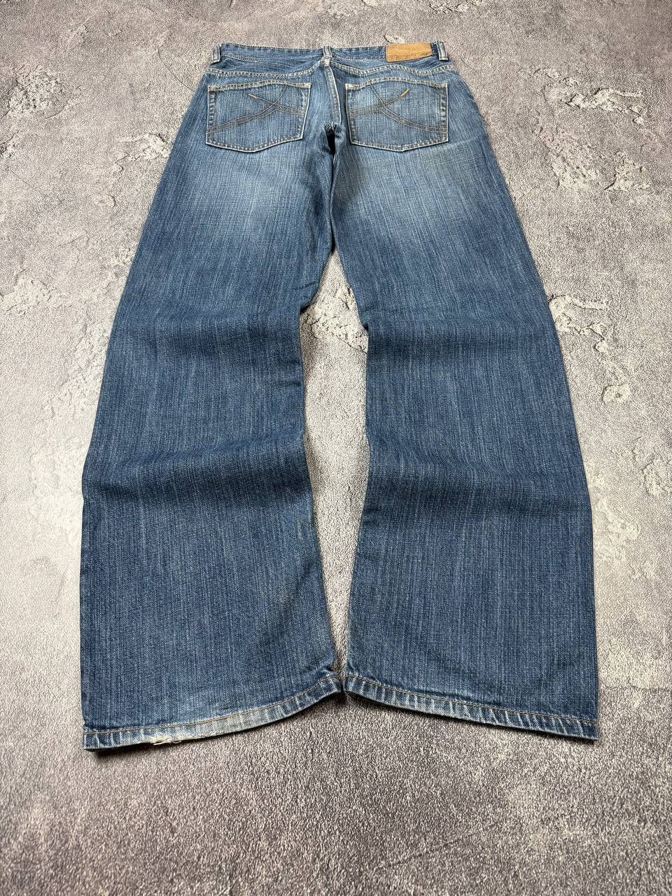If Six Was Nine Y2K LGB Faded Straight Fit Leg Jeans 2000s Grunge Streetwear Size US 29 - 2 Thumbnail