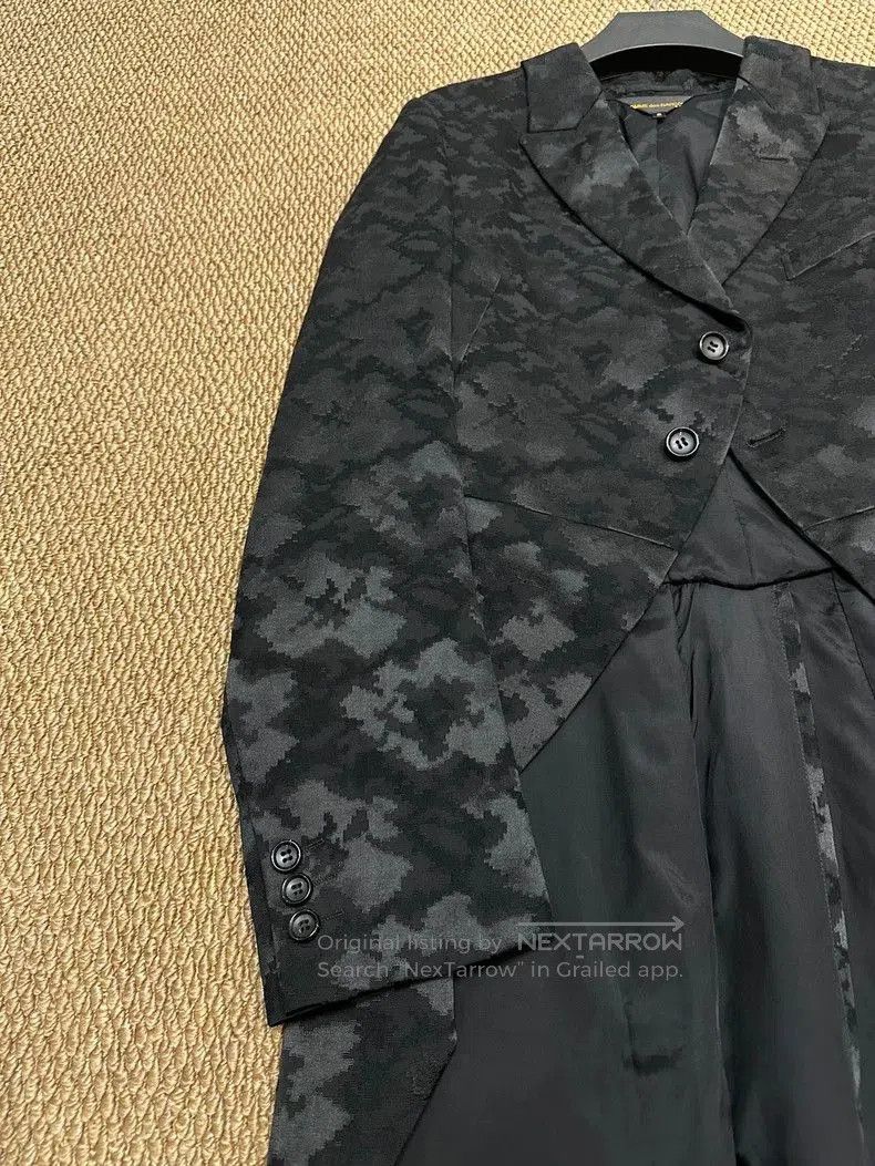 Comme des Garcons Comme des Garcons Embroidered Cocoon Coat. Size US S / EU 44-46 / 1 - 2 Thumbnail