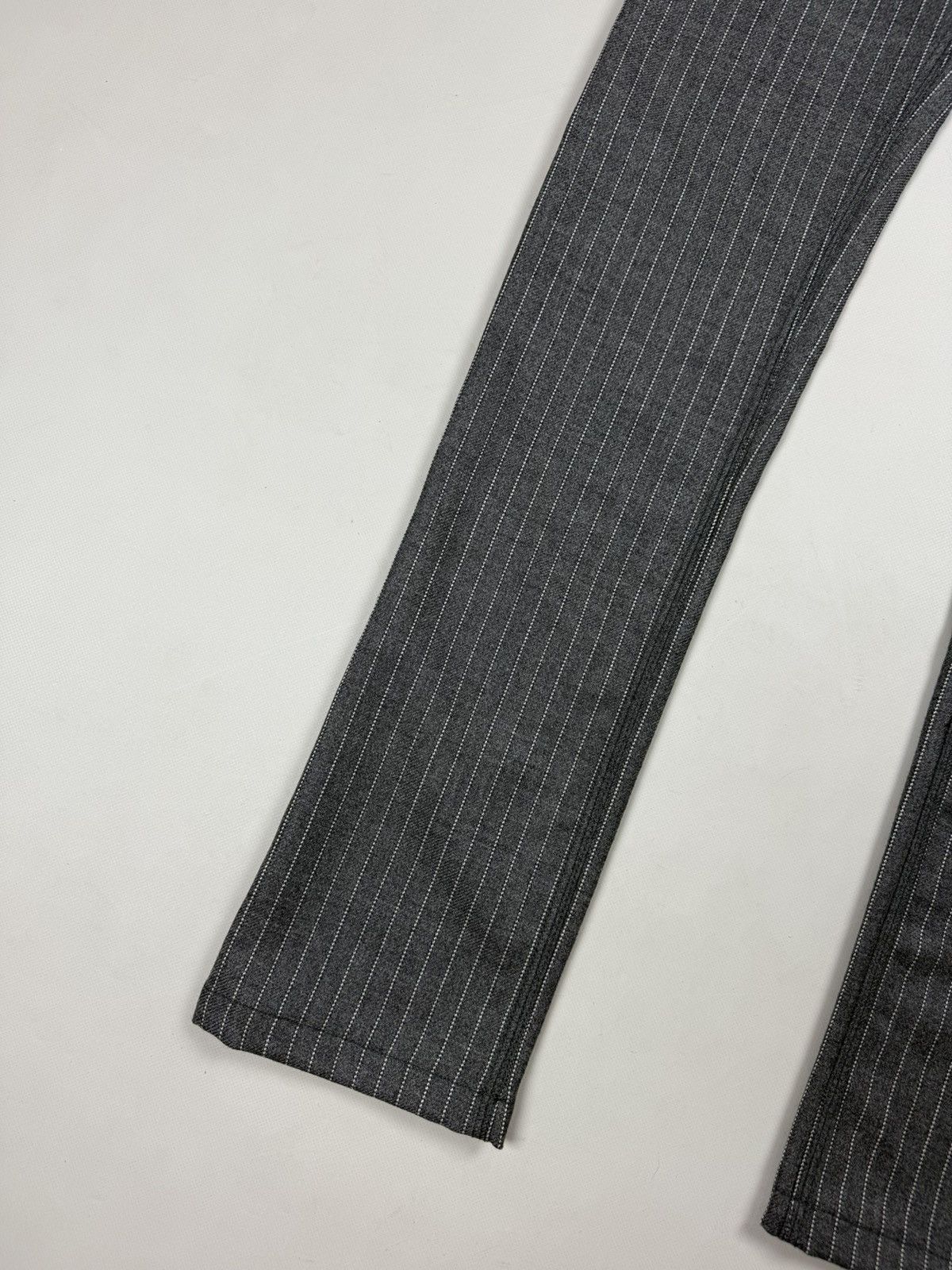 Haider Ackermann Haider Ackermann Ladies Striped Wool Dress Pants Trousers Size 25" / US 0 / IT 36 - 8 Thumbnail
