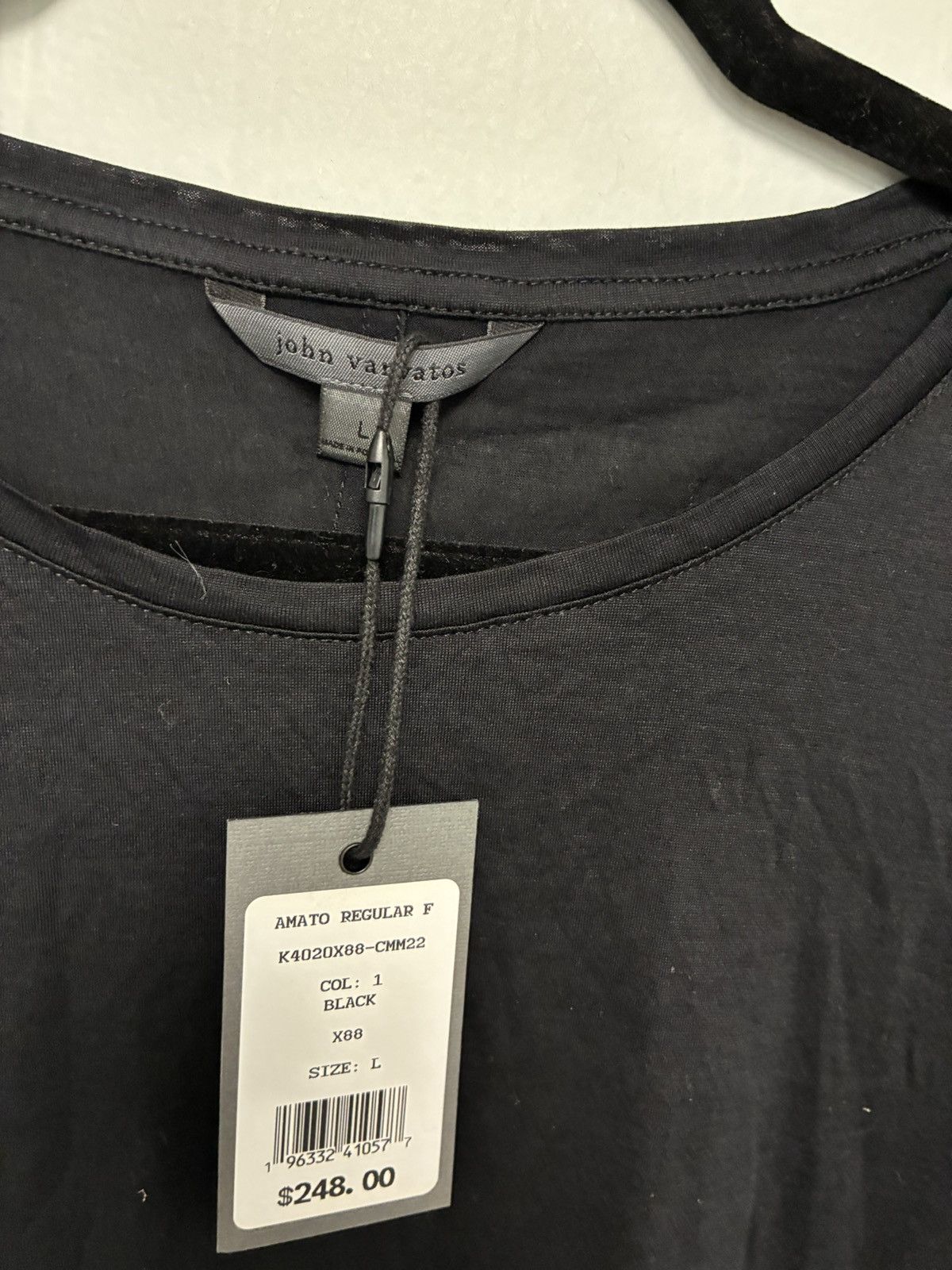 John Varvatos Vero Crew Tee Size large Size US L / EU 52-54 / 3 - 10 Thumbnail