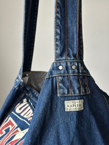 Kapital Kapital CANVAS NEWSPAPER BAG (GUIDING LIGHT) Size ONE SIZE - 5 Thumbnail