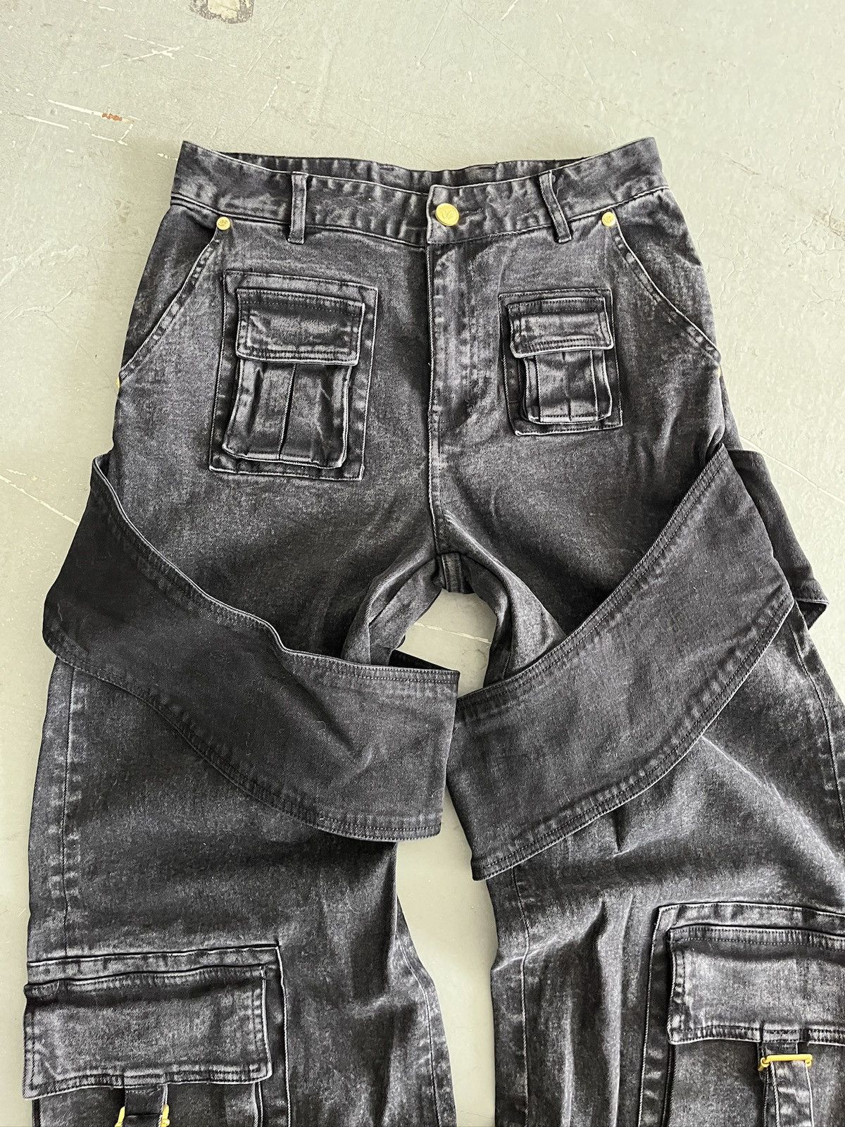 Other Blumarine Bondage Cargo Pants (unisex) Size US 28 / EU 44 - 3 Thumbnail