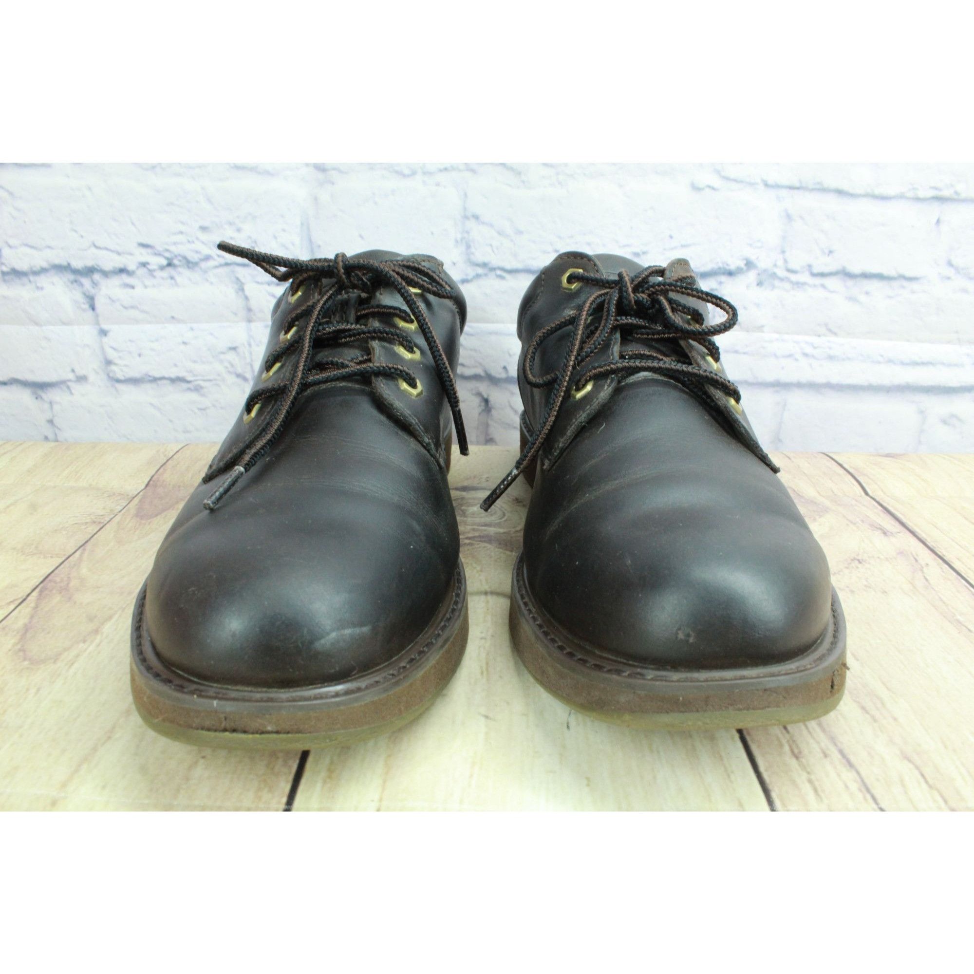 L.L. Bean LL Bean Mens Leather Water Resistant Stonington Oxford Shoes Size US 11 / EU 44 - 5 Thumbnail