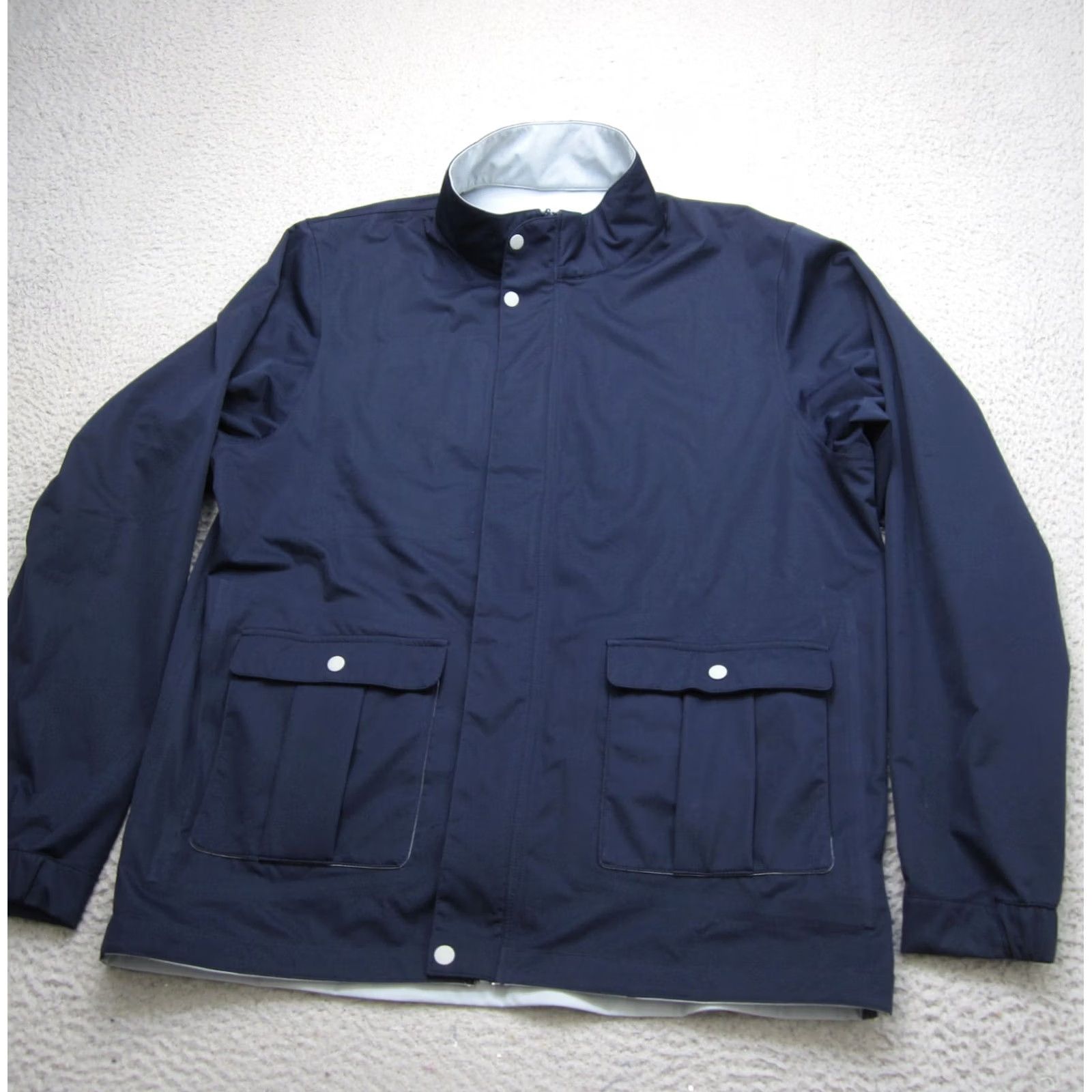 Footjoy FootJoy Jacket Mens XL Blue Windbreaker Rain Hydroverse Reversible Waterproof Size US XL / EU 56 / 4 - 2 Thumbnail