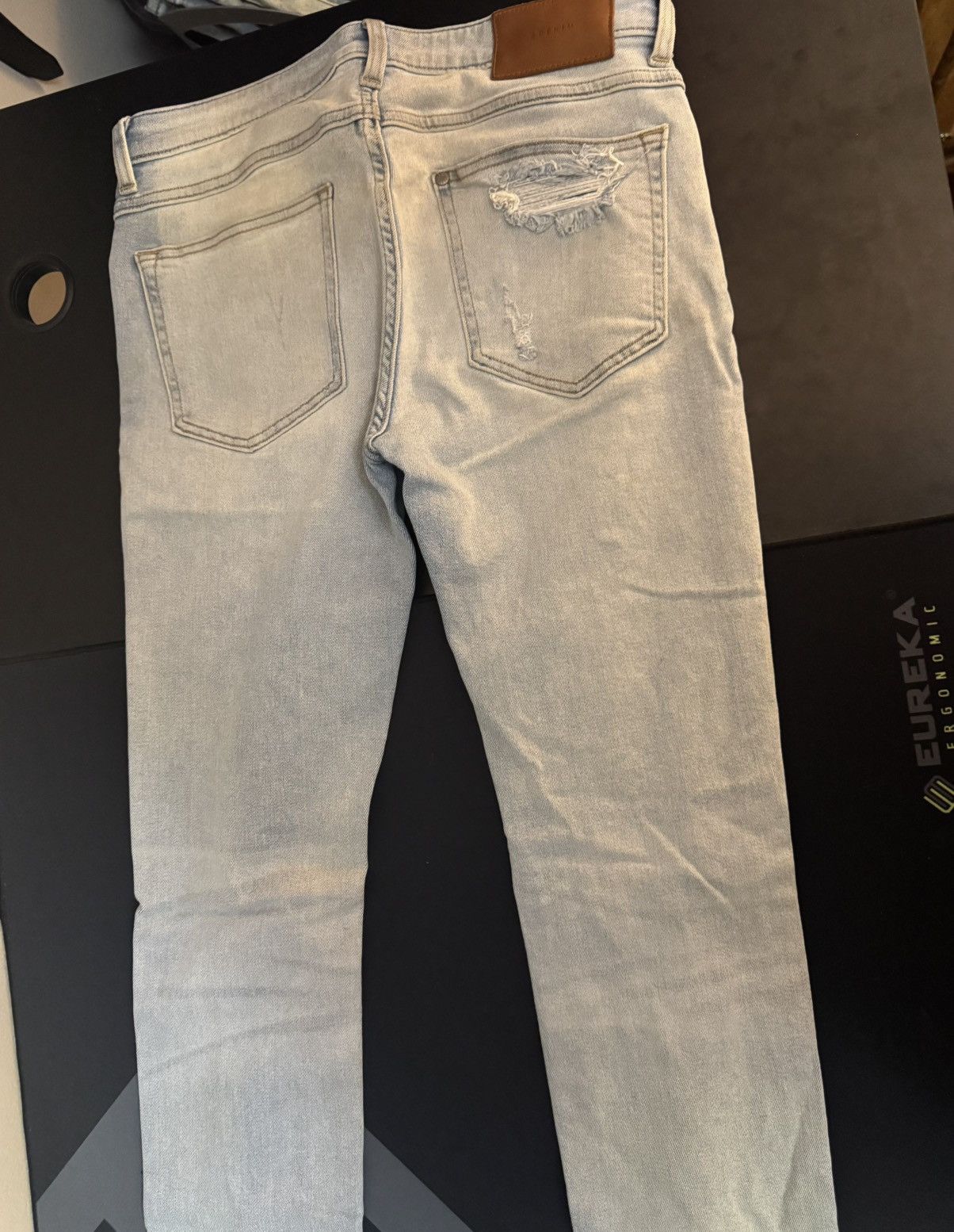 Other Men Blue Ripped Skinny Jeans Size US 29 - 13 Thumbnail