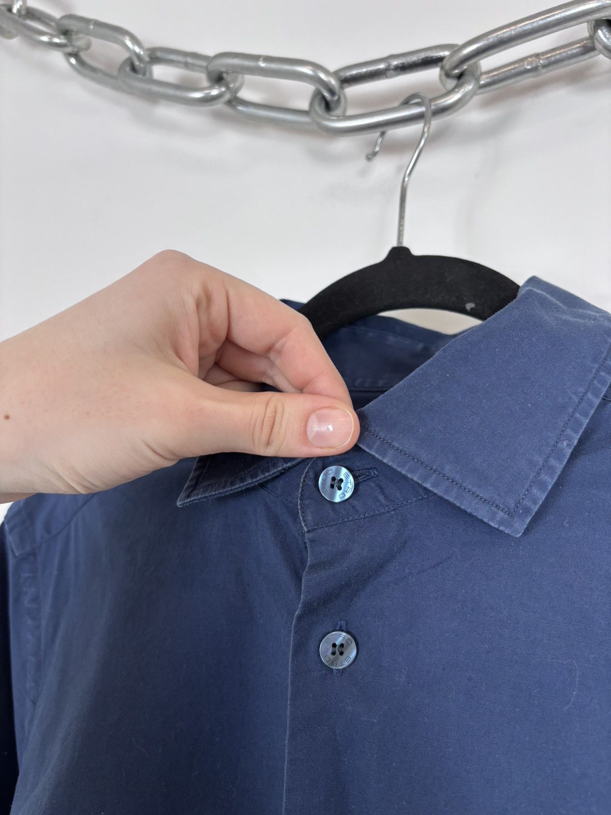 Etro Etro Milano Men’s Blue Long Sleeve Button Up Shirt Size US M / EU 48-50 / 2 - 5 Thumbnail