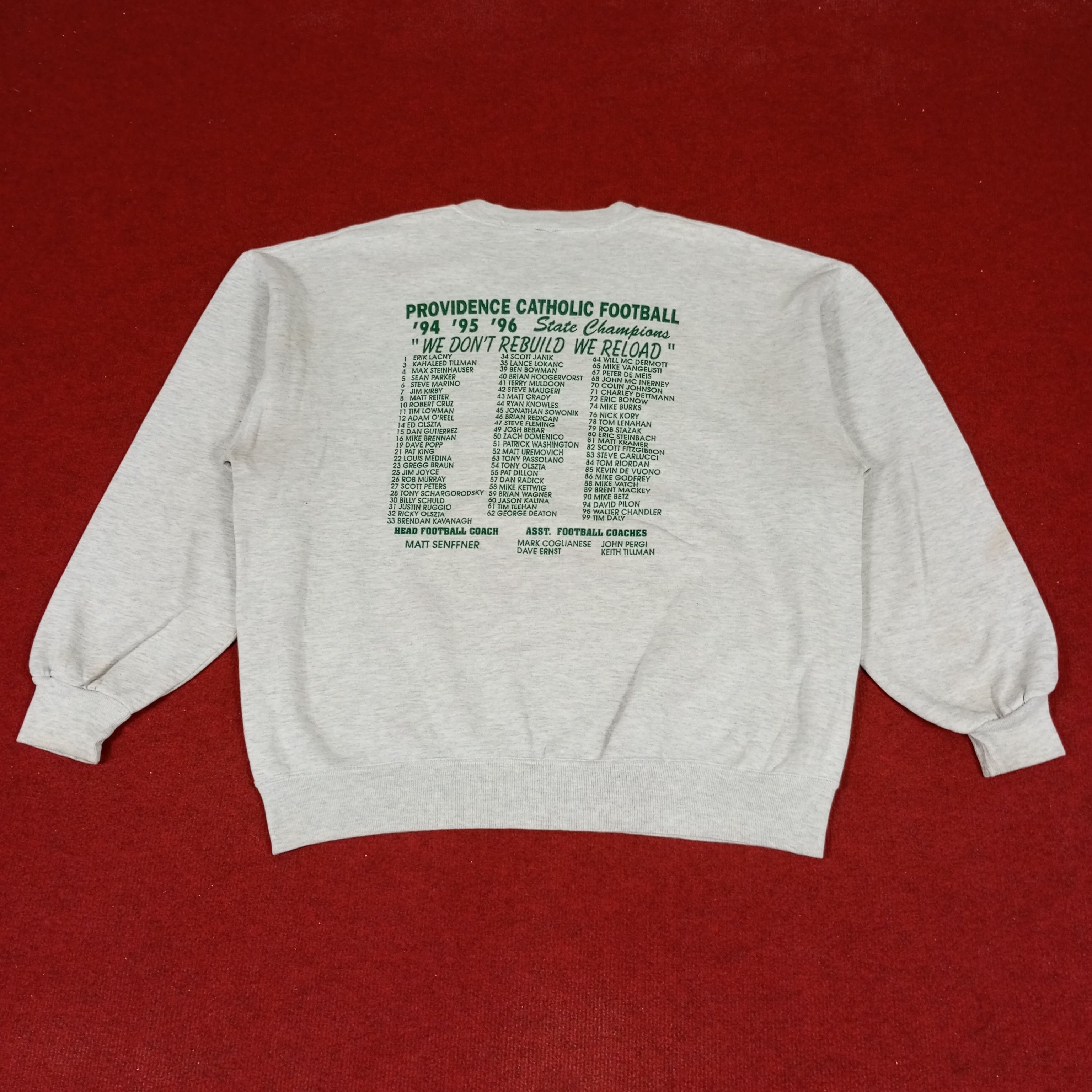 Vintage State Champions Football Style Streetwear Sweatshirt Size US XL / EU 56 / 4 - 3 Thumbnail