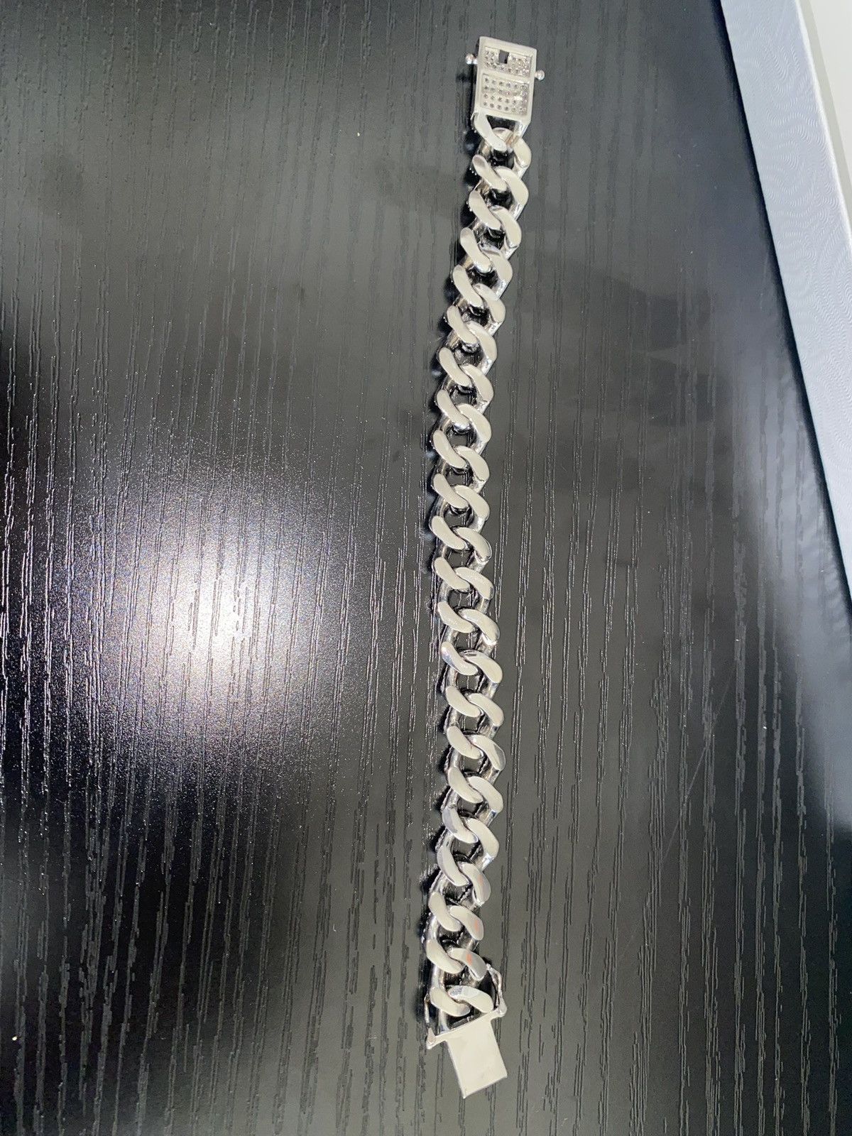 Other Iced out Cuban link bracelet Size ONE SIZE - 3 Thumbnail