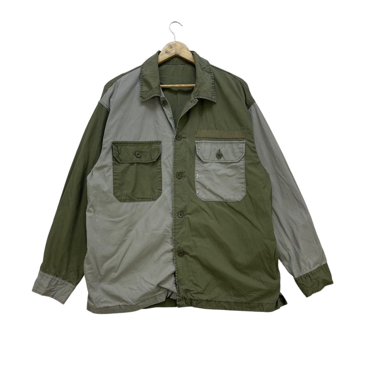 Vintage Japanese Brand Utility Shirt Jacket Size US M / EU 48-50 / 2 - 1 Thumbnail