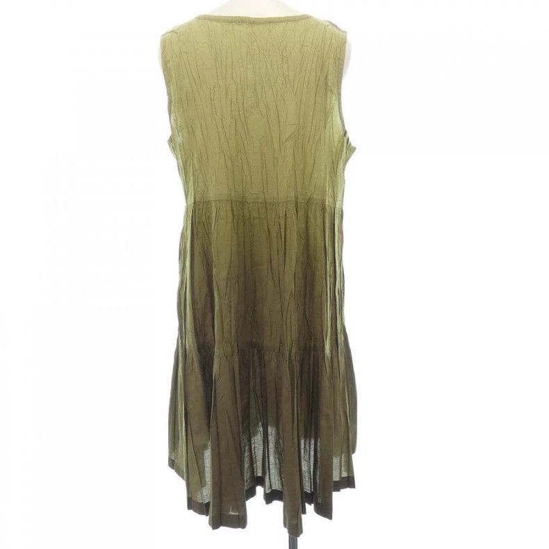 Issey Miyake Issey Miyake size:3 Green gradient pleated dress Size S / US 4 / IT 40 - 2 Thumbnail