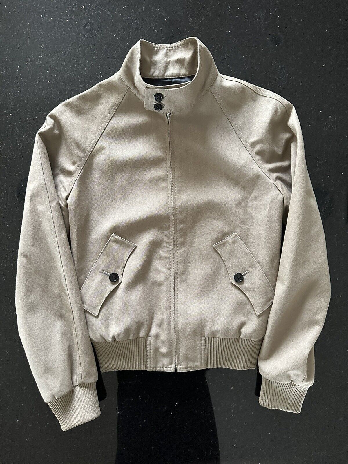Celine × Hedi Slimane SS19 Harrington-style Jacket Beige Camel Bomber 44 xs Size US S / EU 44-46 / 1 - 3 Thumbnail