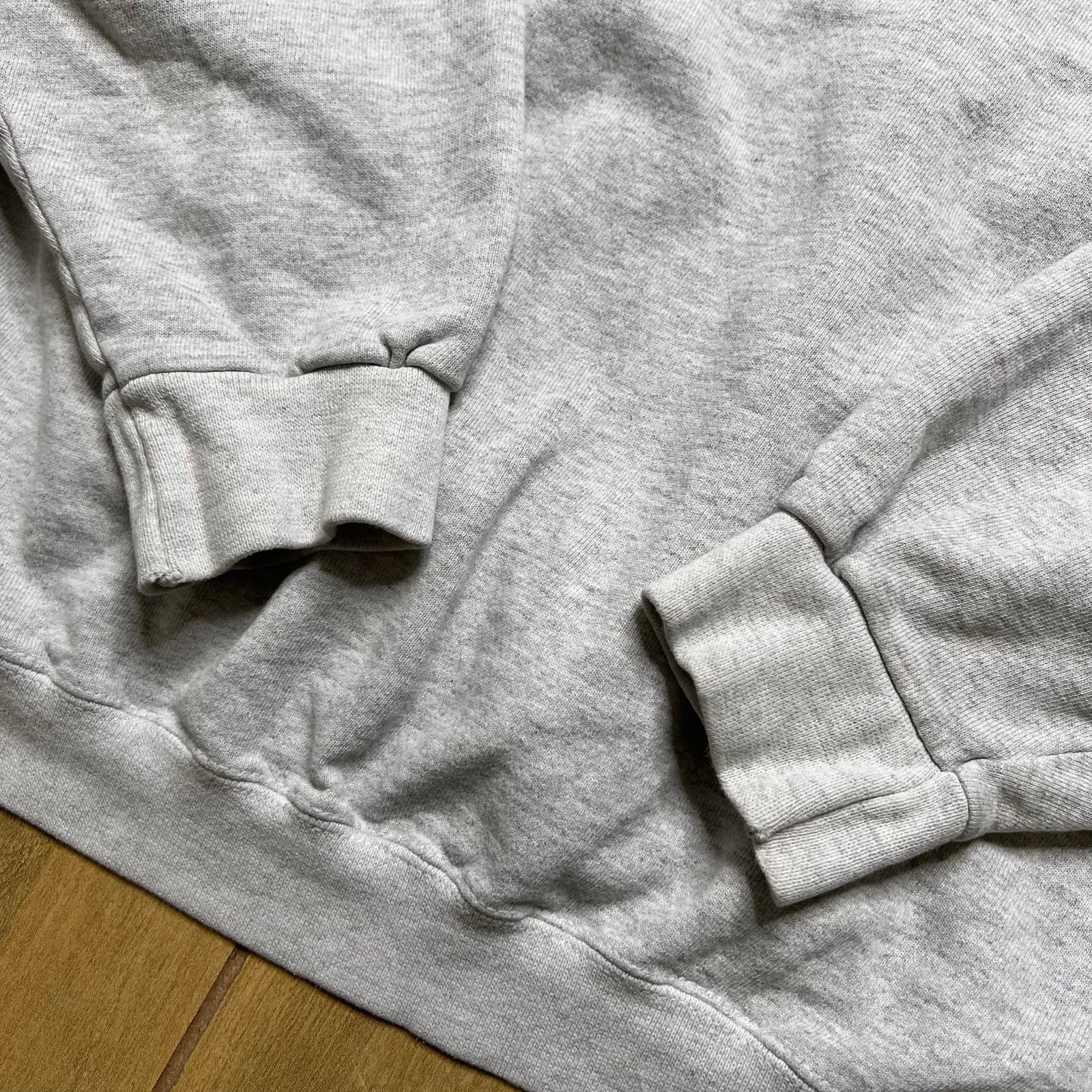 Nike Vintage 90s Nike Swoosh Hoodie Grey Size XL Distress Rip Size US XL / EU 56 / 4 - 8 Thumbnail