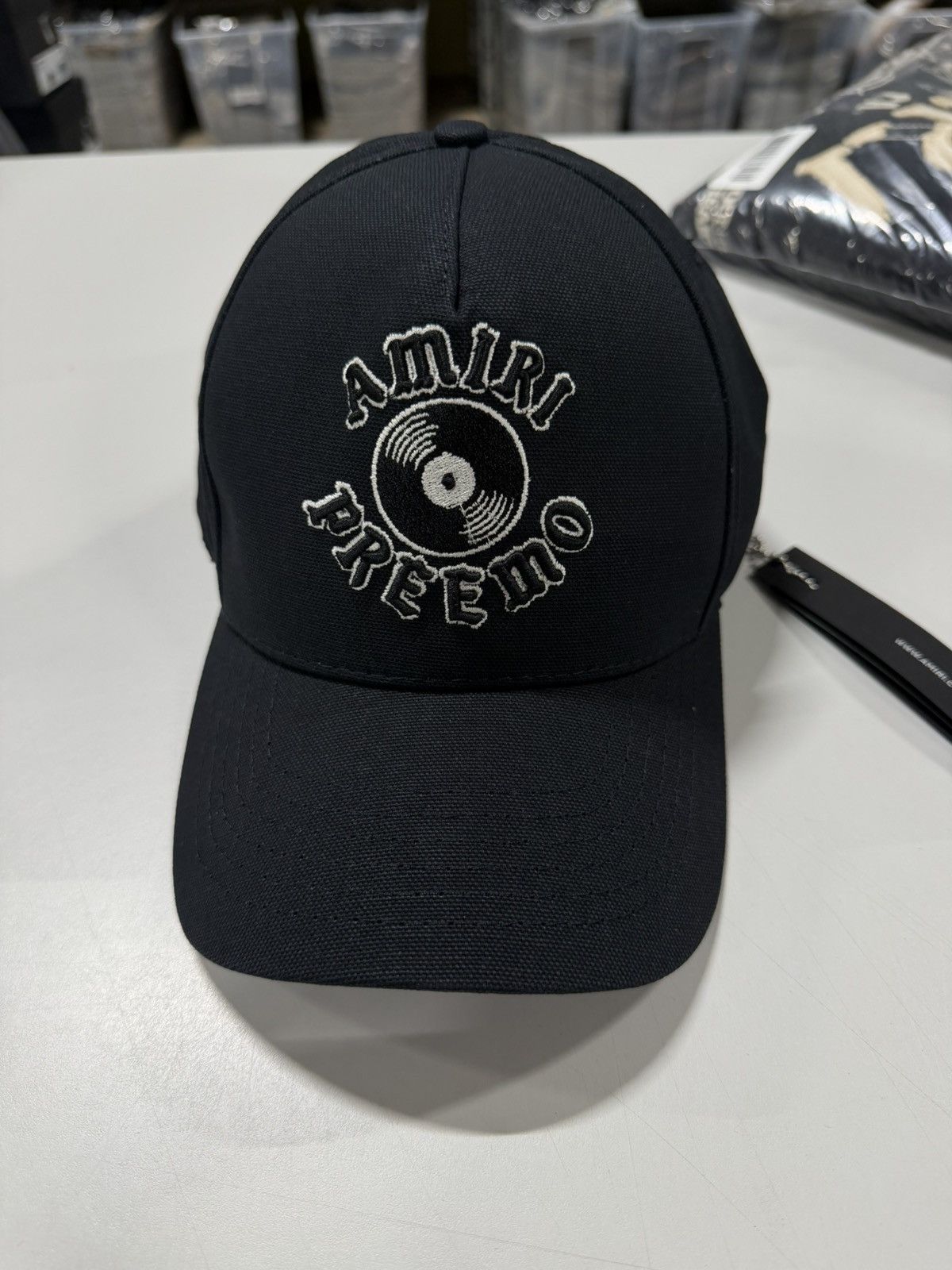 Amiri Amiri Preemo Records Logo Cap NEW Size ONE SIZE - 2 Thumbnail