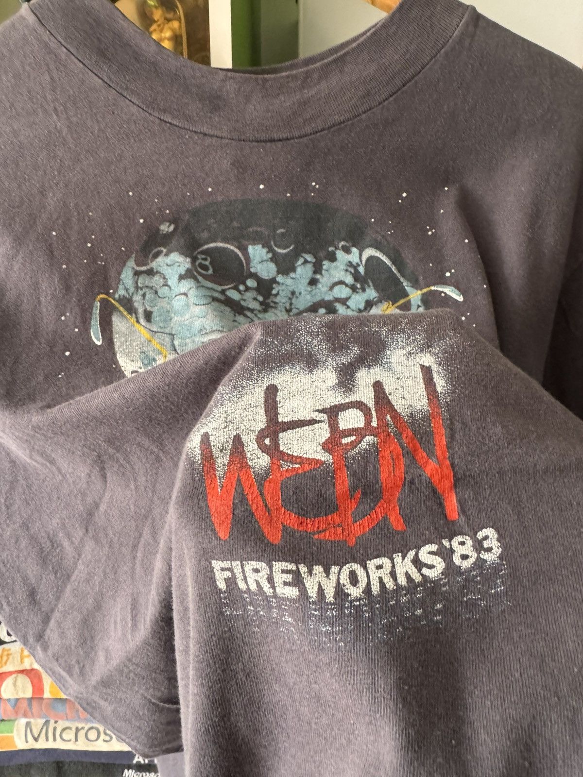 If Six Was Nine Vintage 80s WEBN firework 83 Size US M / EU 48-50 / 2 - 5 Thumbnail