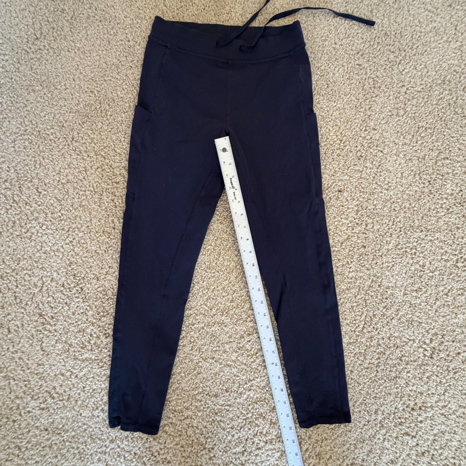 Alo Alo Yoga Checkpoint High Waist Pocket 7/8 Leggings Small Size 27" / US 4 / IT 40 - 5 Thumbnail